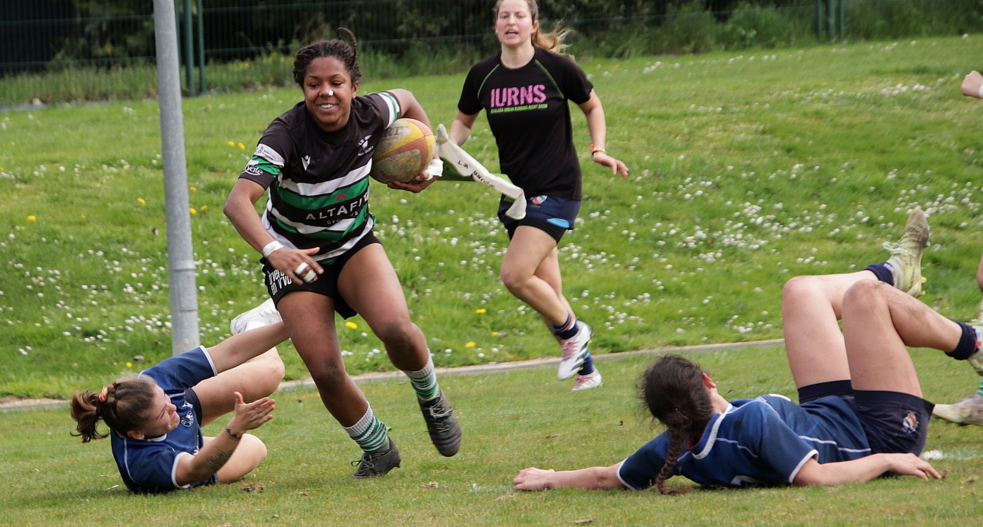  La Única Rugby Taldea - Bera Bera Rugby Taldea - Rugby - FER 2024 - Sr Fem - La Unica RT (12) vs (12) Bera Bera RT - Neskak (#FER24UNIBER03) Photo by:  | Siuxy Sports 2024-03-16