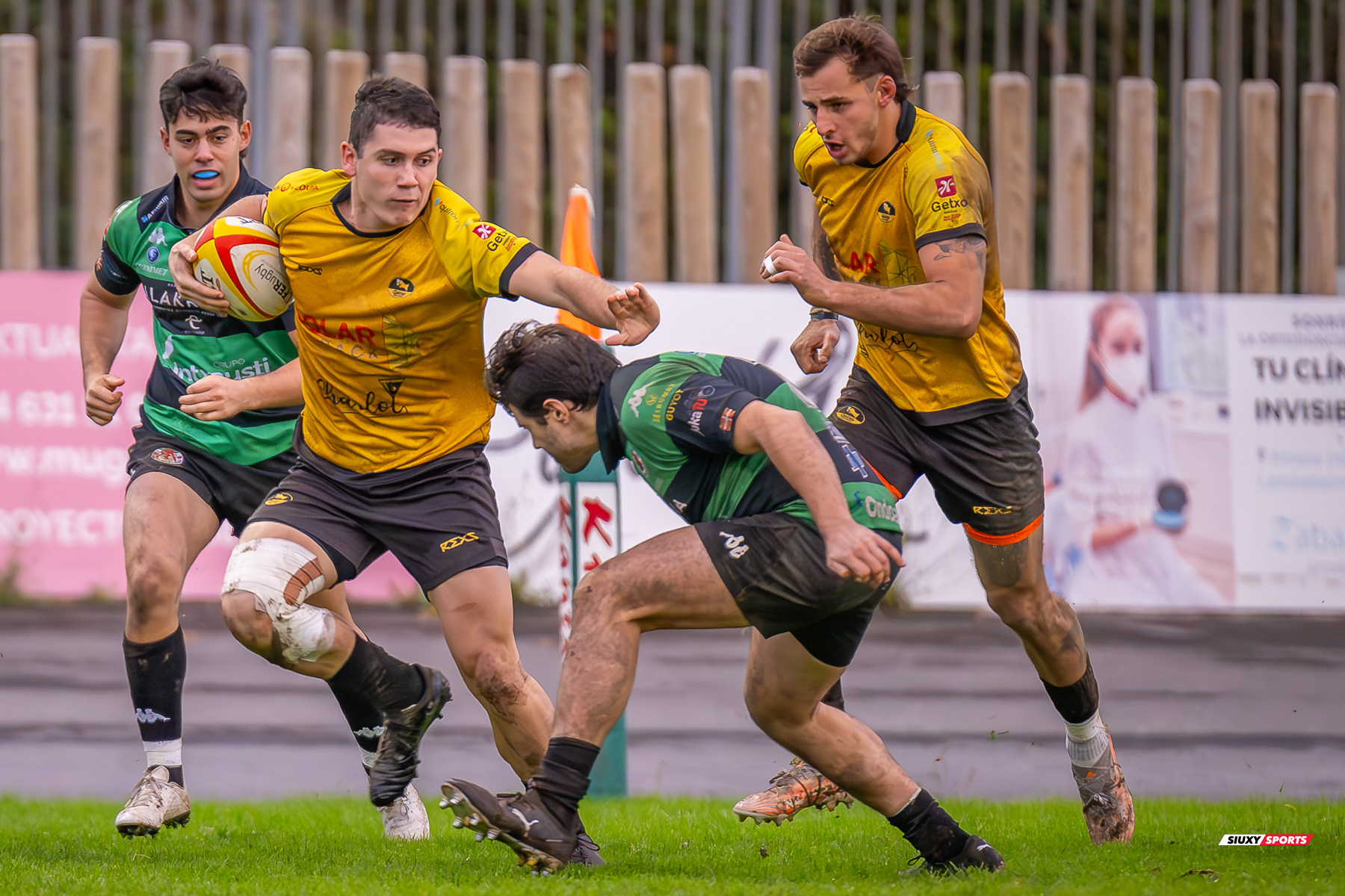 Peio ARRATE ZELAIA - Martin CHAVEZ -  Getxo Artea Rugby Taldea - Gernika Rugby Taldea - Rugby - FER 2023 - DHB - Getxo Artea RT (24) vs (20) Universitario Bilbao Rugby (#FER23DHBGETGER11) Photo by: Fredy Monfoto | Siuxy Sports 2023-11-25