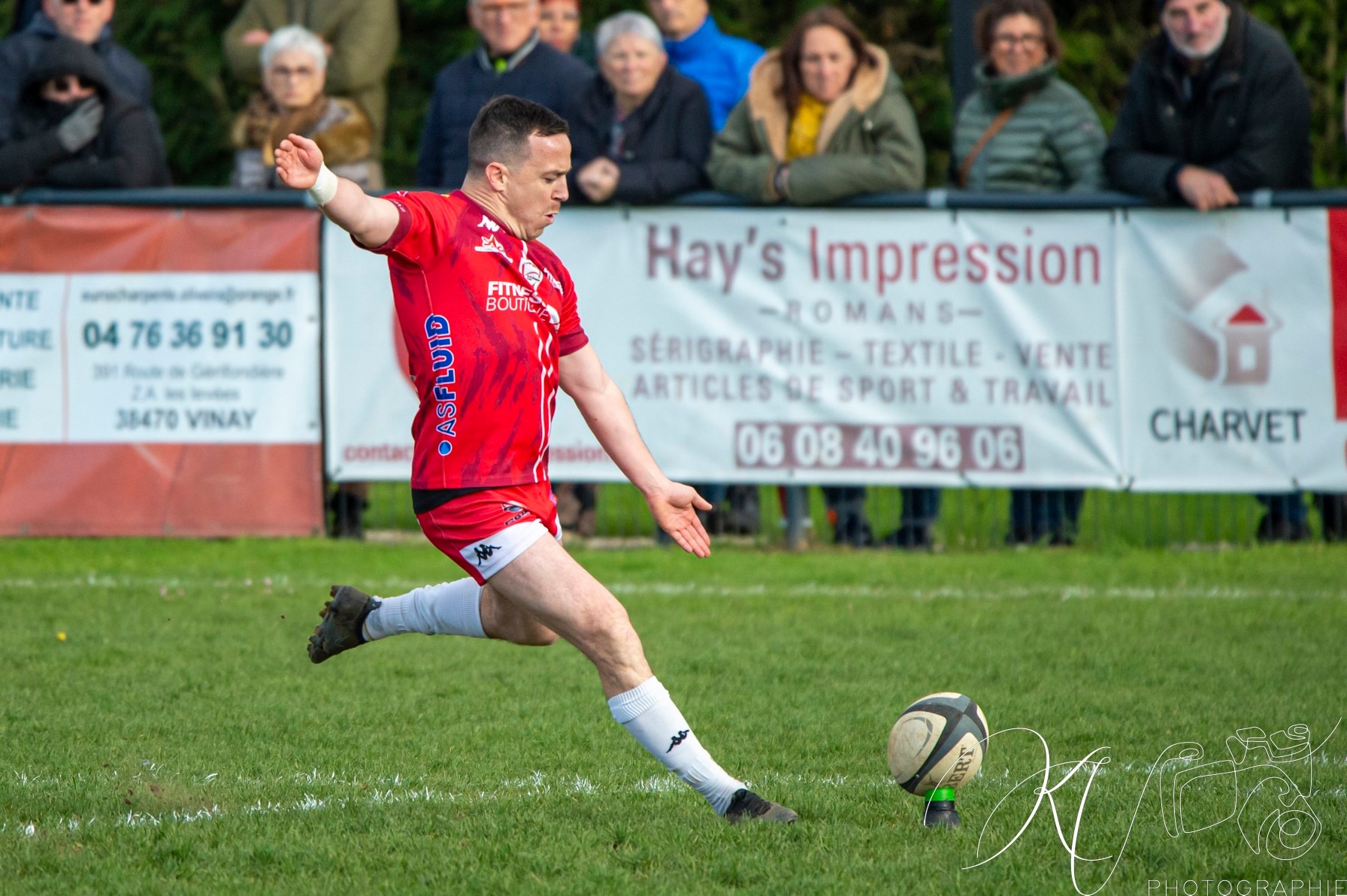  US Vinay - Stade Olympique Voironnais - Rugby - FFR 2024 Fed2 - US Vinay (27) vs (20) S.O. Voironnais (#FFR24F2USVSOV03) Photo by: Karine Valentin | Siuxy Sports 2024-03-24