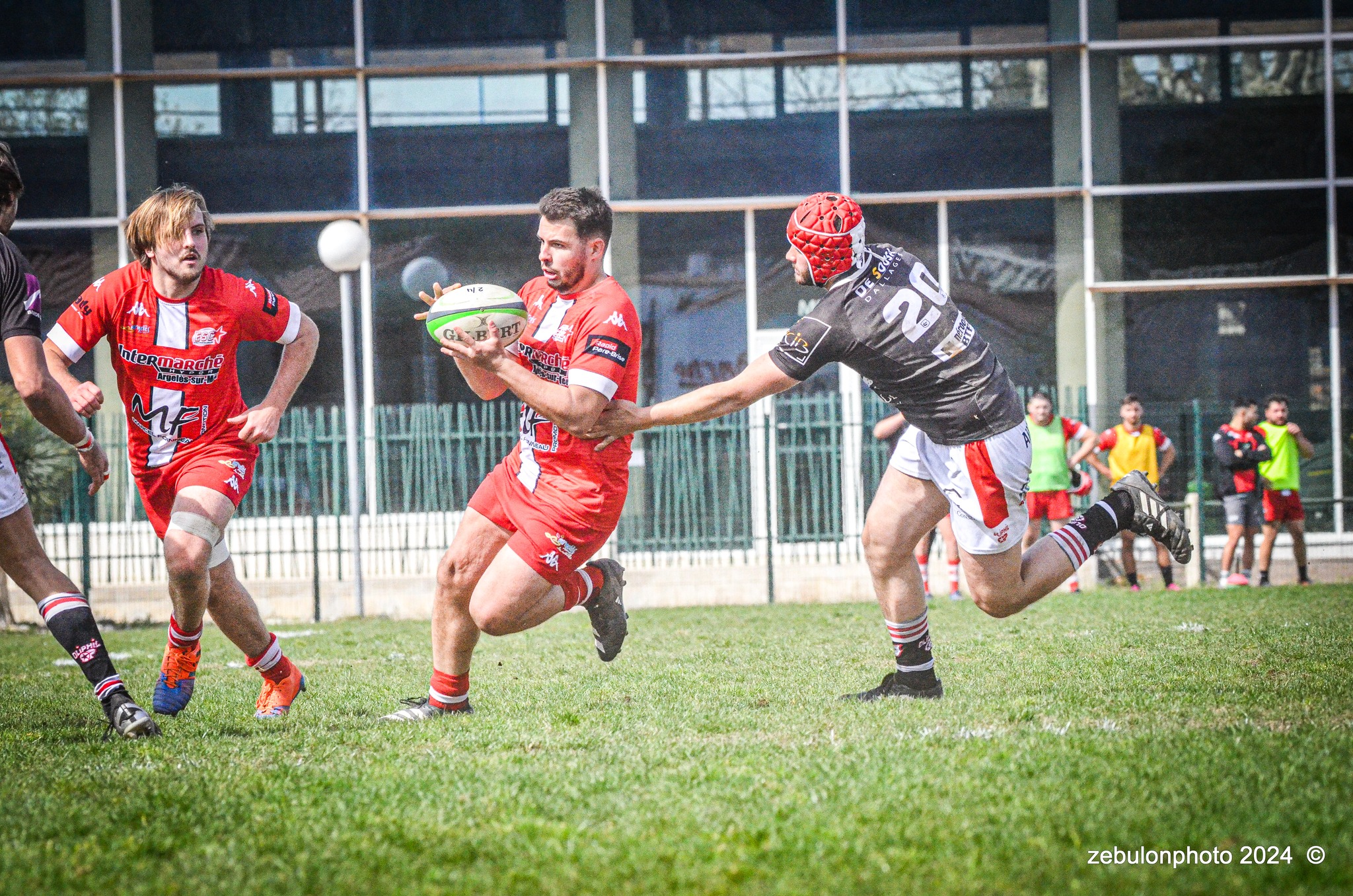  Étoile Sportive Catalane - Football Club Villefranchois - Lauragais - Rugby - FFR -  Fed 2 2024 - Etoile Sportive Catalane vs FC Villefranchois (#FFR24F2ESCFCV03) Photo by: Photo Zebulon | Siuxy Sports 2024-03-23