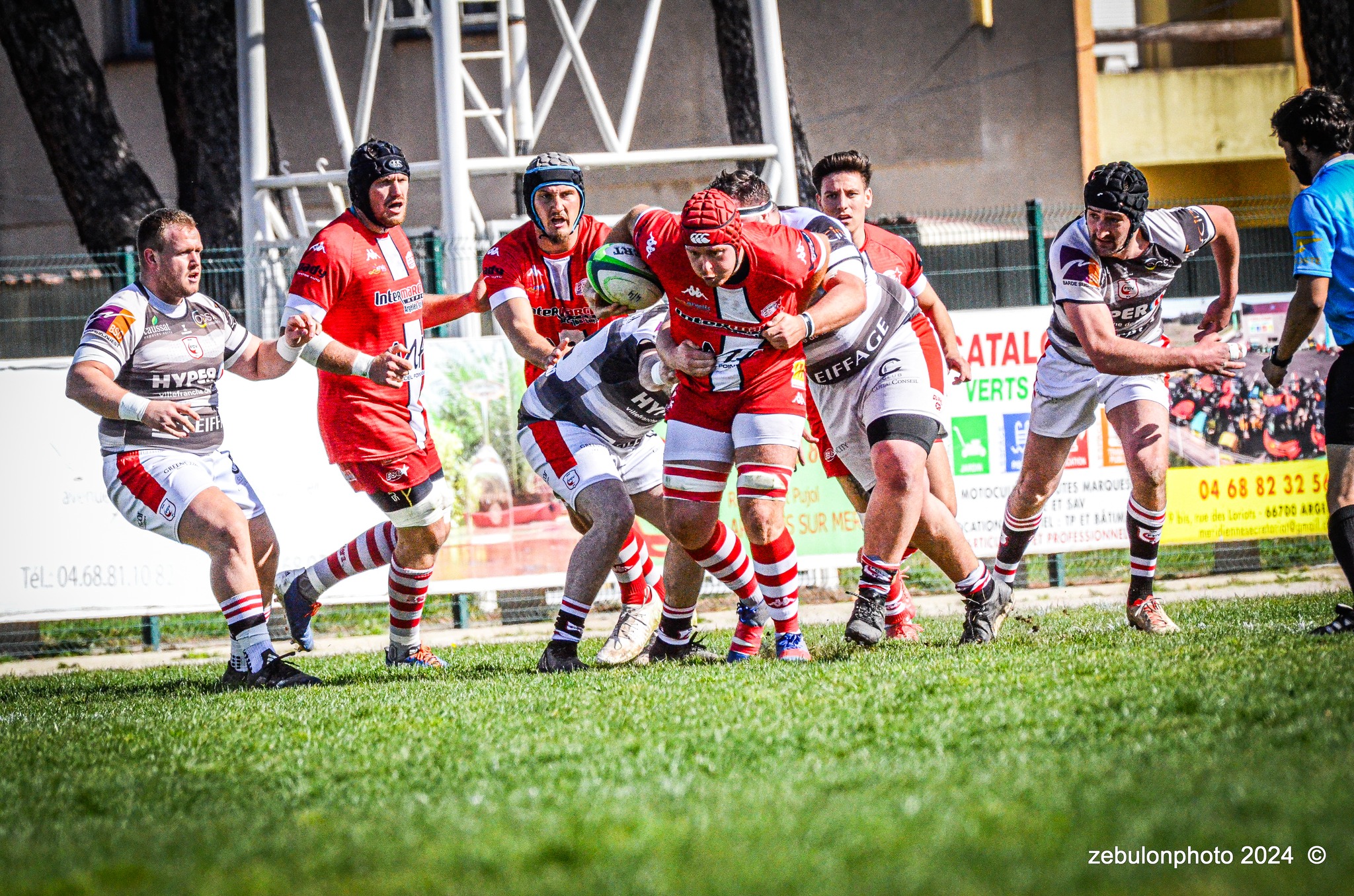  Étoile Sportive Catalane - Football Club Villefranchois - Lauragais - Rugby - FFR -  Fed 2 2024 - Etoile Sportive Catalane vs FC Villefranchois (#FFR24F2ESCFCV03) Photo by: Photo Zebulon | Siuxy Sports 2024-03-23