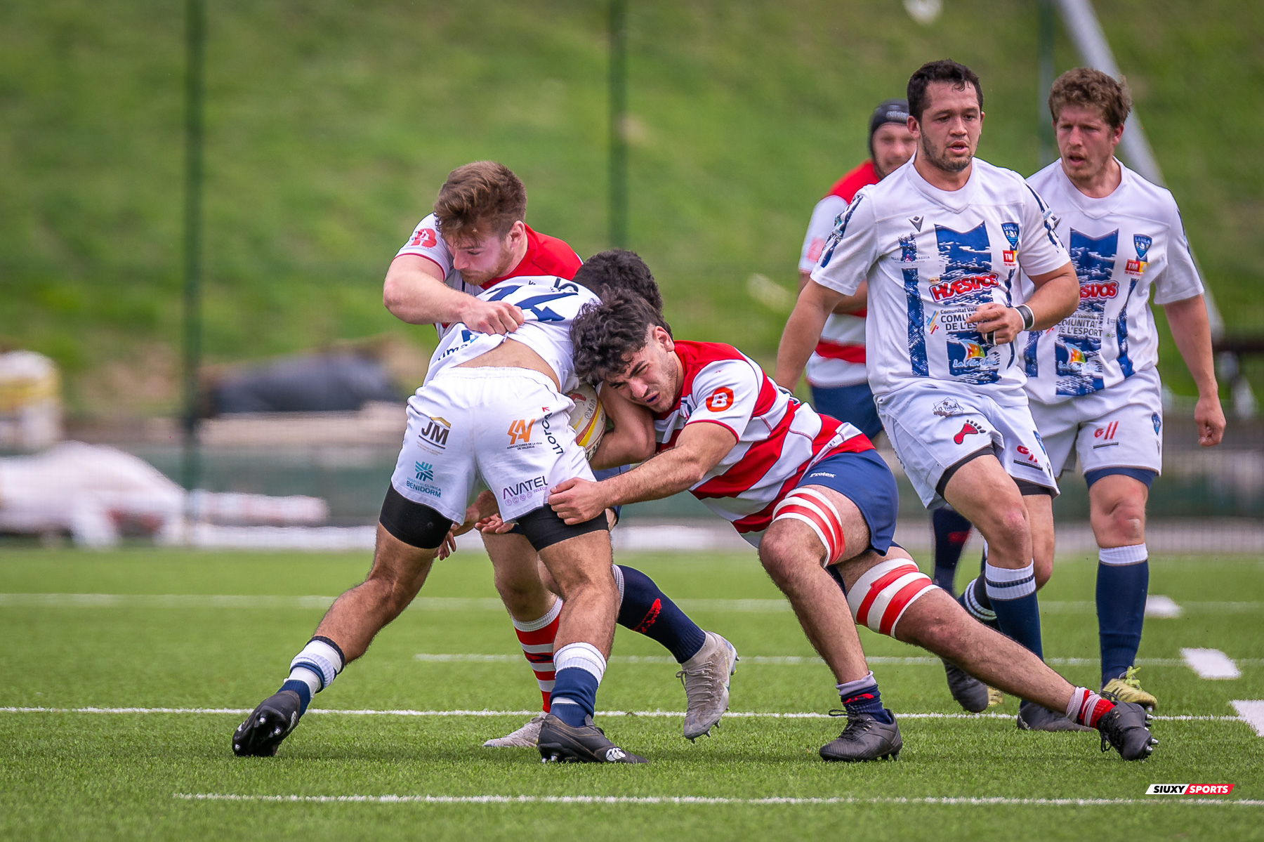  Universitario Bilbao Rugby - Club de Rugby La Vila - Rugby - FER 2024 - DHB - Universitario Bilbao Rugby (12) vs (38) CR La Vila (#FER24DHBUBRRHV02) Photo by: Fredy Monfoto | Siuxy Sports 2024-02-25