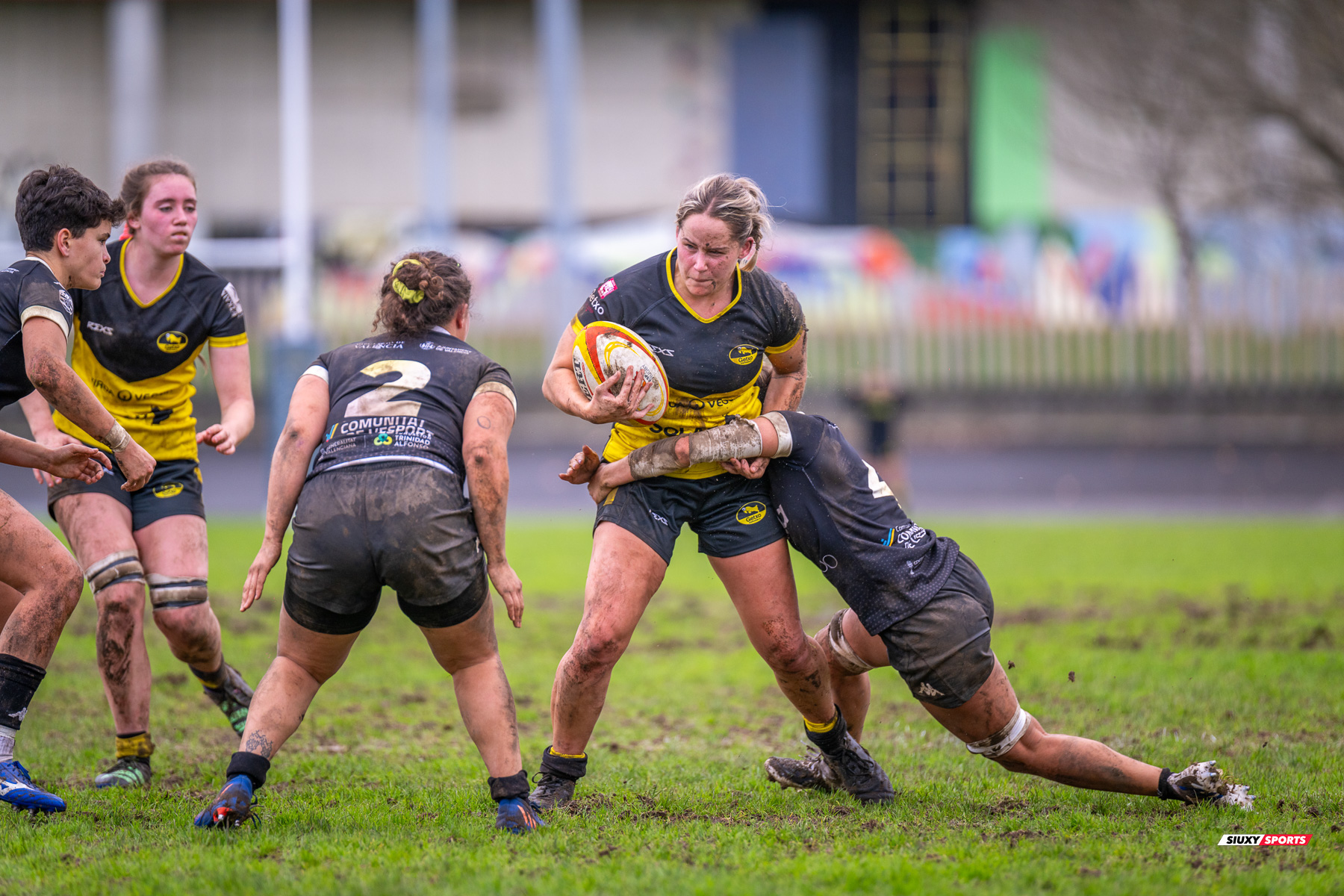  Getxo Artea Rugby Taldea - Rugby Turia - Rugby - FER 2023 - DHB F - Getxo Neskak Rt (25) vs (0) Rugby Turia (#FER23DHBGNRT12) Photo by: Fredy Monfoto | Siuxy Sports 2023-12-10