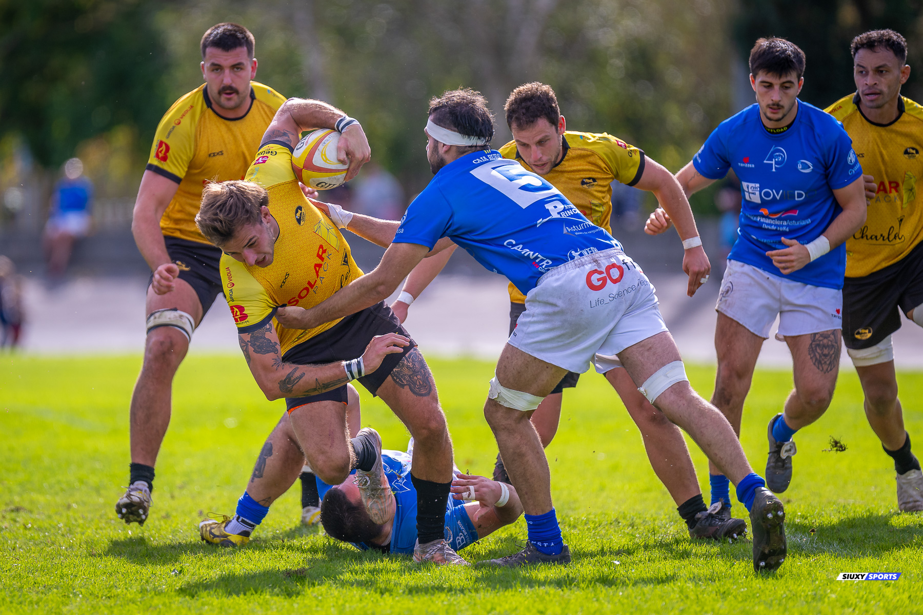 Mattew Edward BROADBENT -  Getxo Artea Rugby Taldea - Real Oviedo Rugby - Rugby - FER 2023 - DHB - Getxo RT (75) vs (5) Real Oviedo Rugby (#FER23DHBGEROR10) Photo by: Fredy Monfoto | Siuxy Sports 2023-10-22