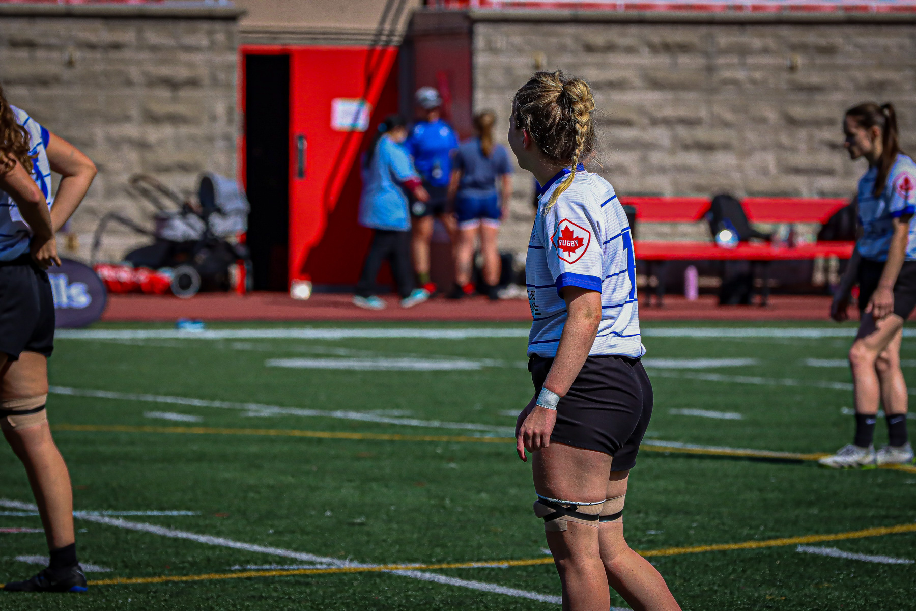  Équipe féminine - Rugby Québec - Ontario Blues (w) - Rugby - QORC-CROQ 2024 - FINALS - QUÉBEC EST (37) VS (13) ONTARIO EST - 1ST POSITION - Reel Mayarts (#QORC24QCEONE16) Photo by: Photo Mayarts | Siuxy Sports 2024-06-01