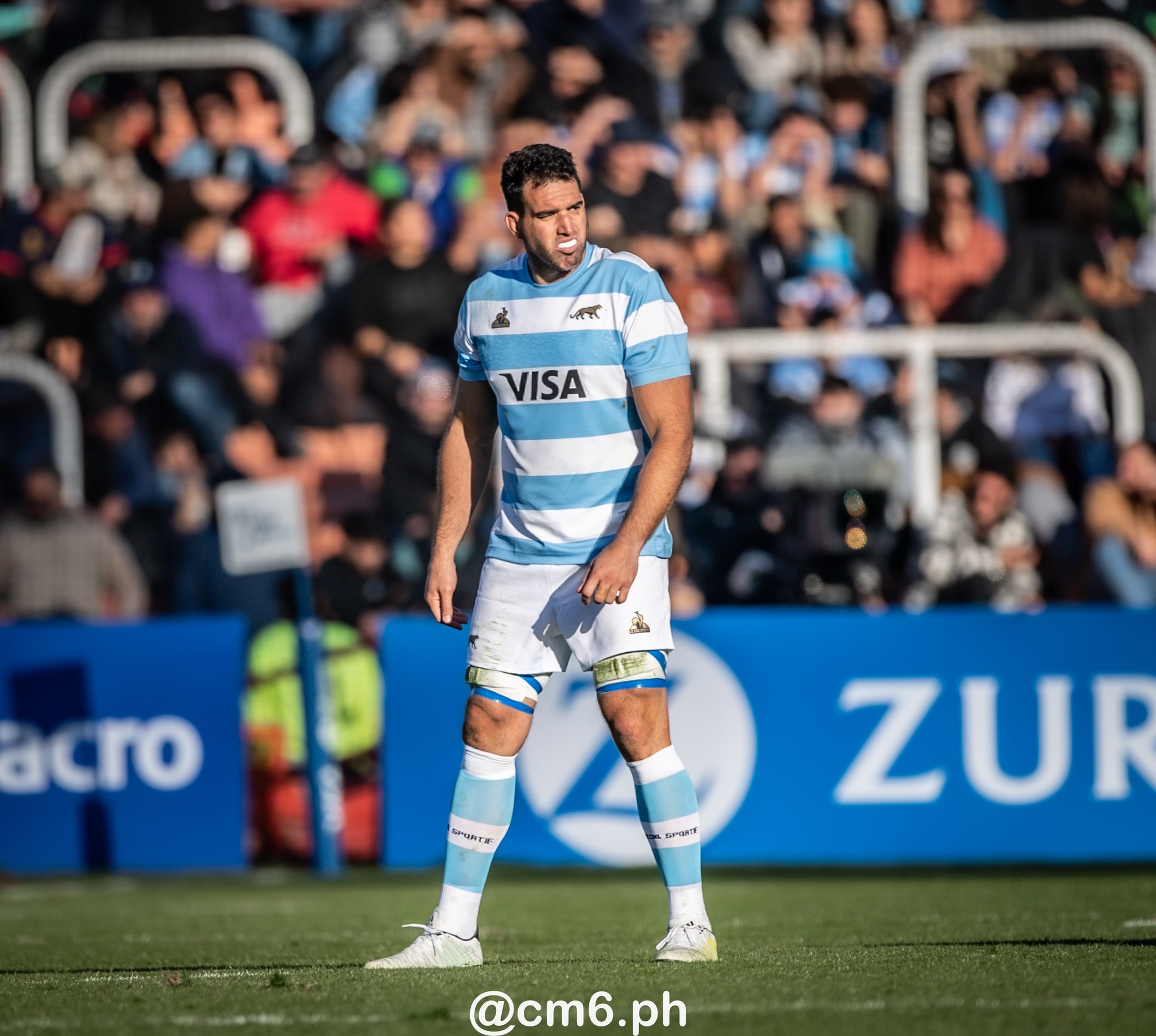 Lucas PAULOS -  Selección Argentina de Rugby XV - Équipe de France de rugby à XV - Rugby - 2024 - Los Pumas - Argentina (13) vs (28) Francia (#2024PUMFRA07) Photo by: Christian Mas | Siuxy Sports 2024-07-06
