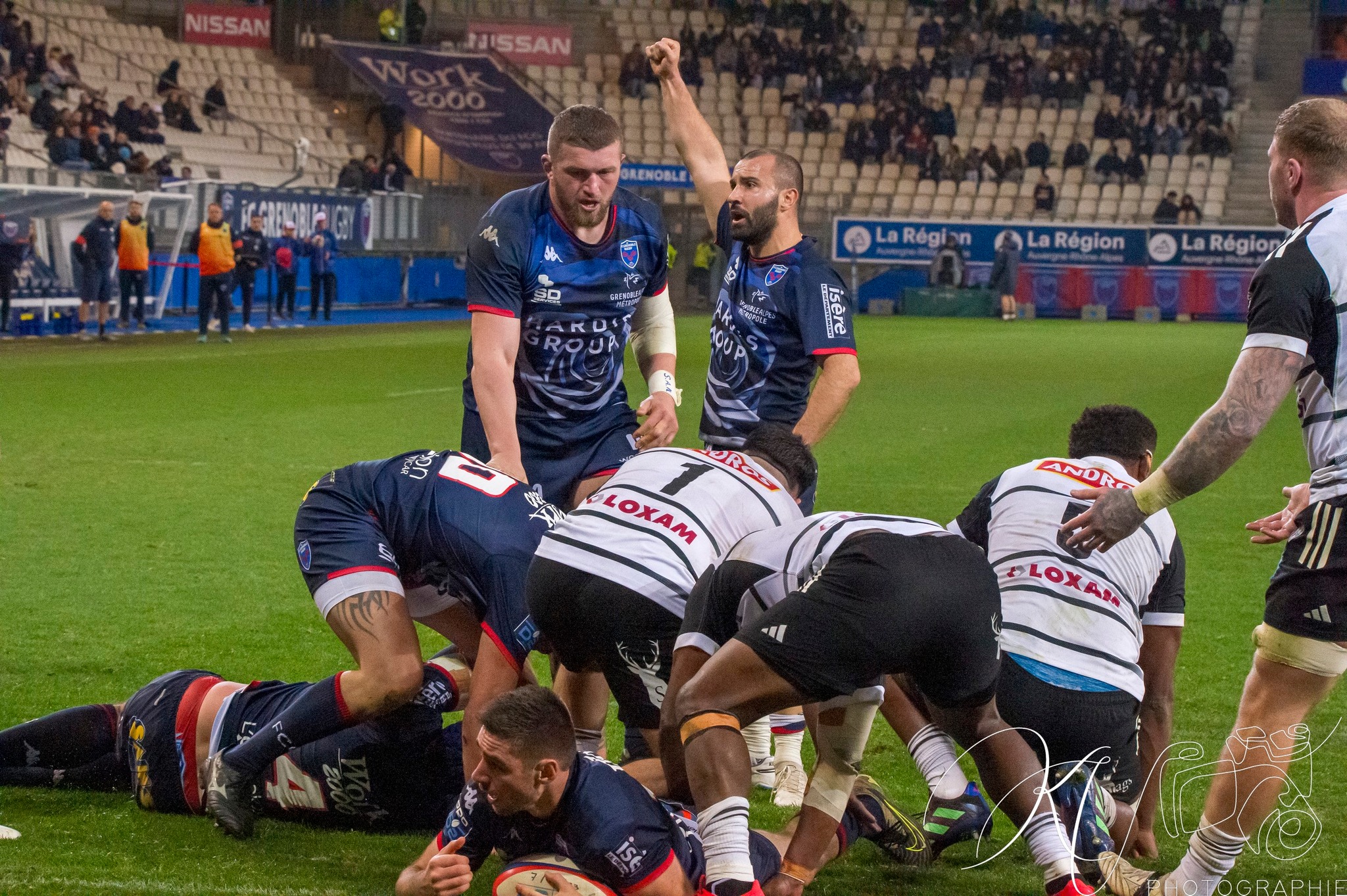  FC Grenoble Rugby - CA Brive - Rugby - Pro D2 - FC Grenoble (40) vs (29) CA Brive (#PD224FCGBRI02) Photo by: Karine Valentin | Siuxy Sports 2024-02-15