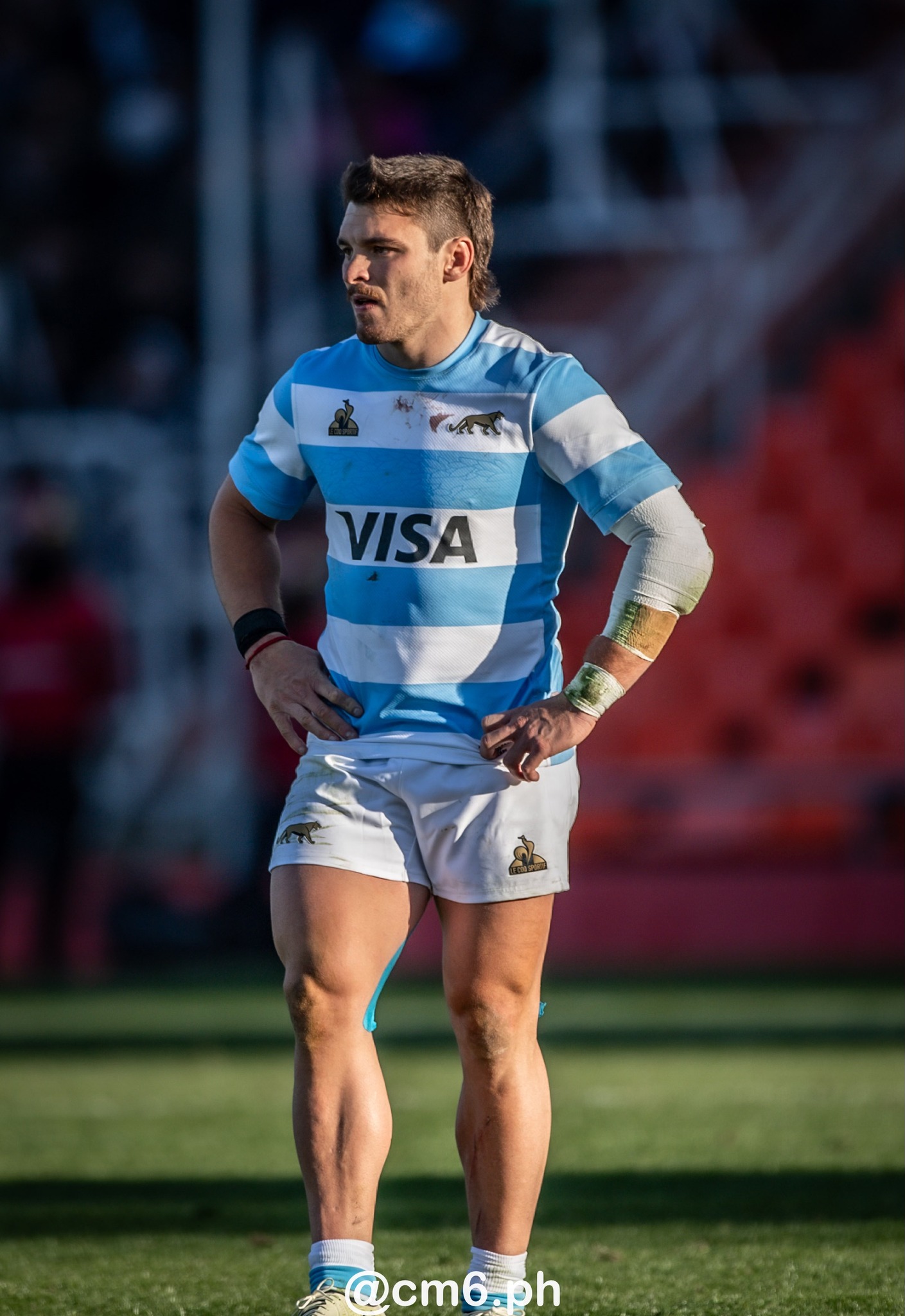 Mateo CARRERAS -  Selección Argentina de Rugby XV - Équipe de France de rugby à XV - Rugby - 2024 - Los Pumas - Argentina (13) vs (28) Francia (#2024PUMFRA07) Photo by: Christian Mas | Siuxy Sports 2024-07-06