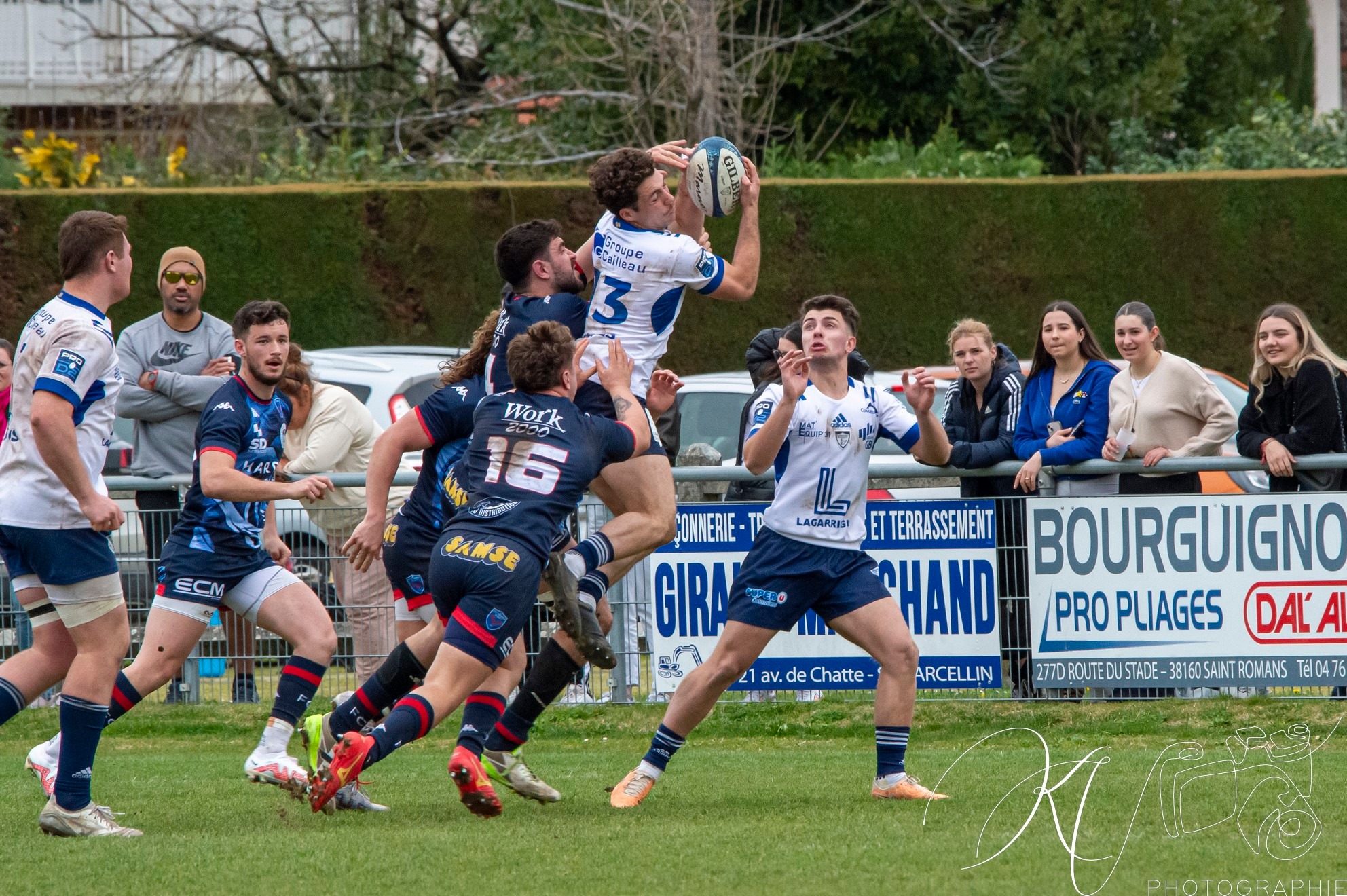  FC Grenoble Rugby - US Colomiers - Rugby - 2024 Espoirs - FC Grenoble (19) vs (13) US Colomiers (#ESP24FCGUSC03) Photo by: Karine Valentin | Siuxy Sports 2024-03-17