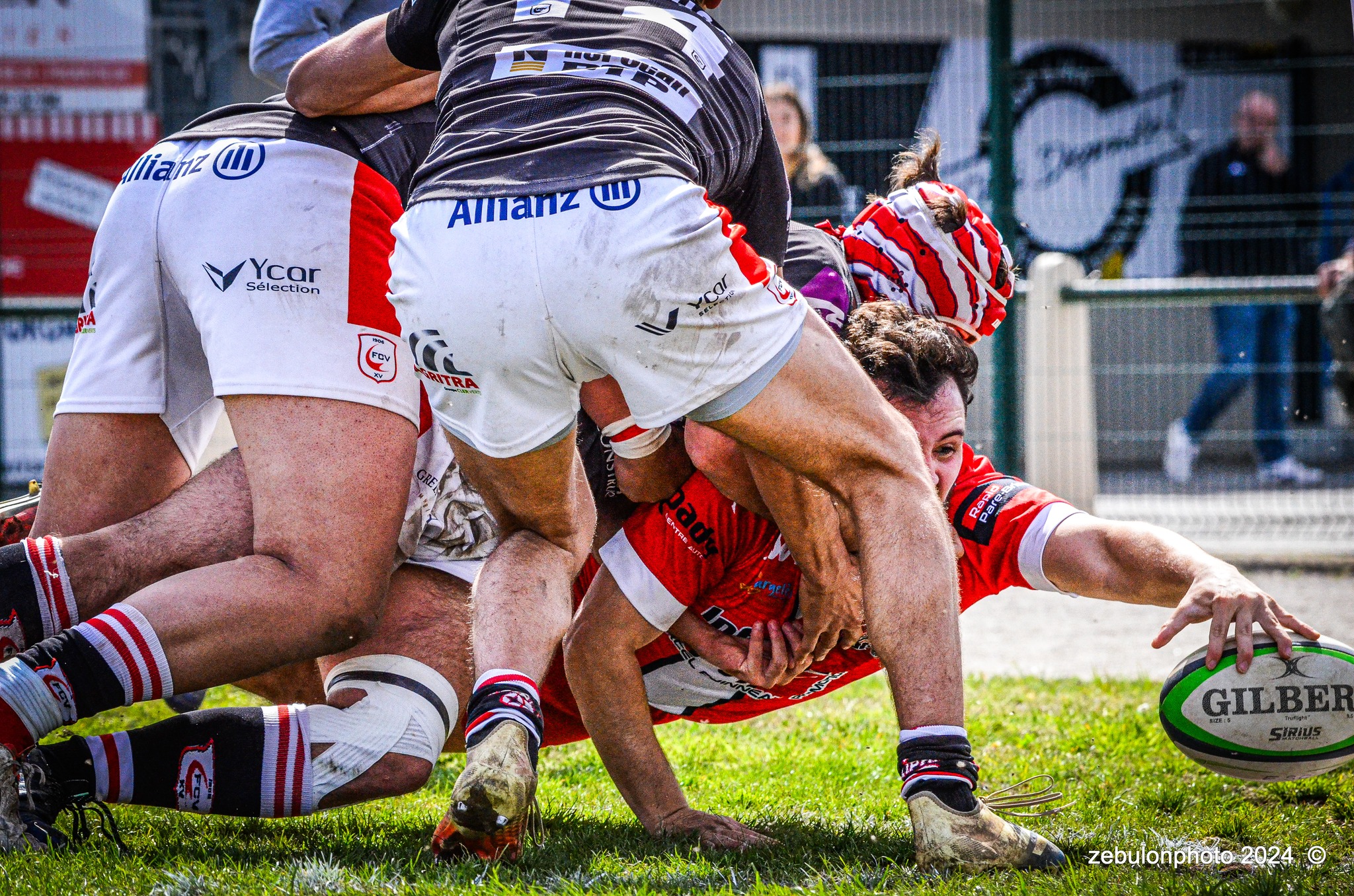  Étoile Sportive Catalane - Football Club Villefranchois - Lauragais - Rugby - FFR -  Fed 2 2024 - Etoile Sportive Catalane vs FC Villefranchois (#FFR24F2ESCFCV03) Photo by: Photo Zebulon | Siuxy Sports 2024-03-23