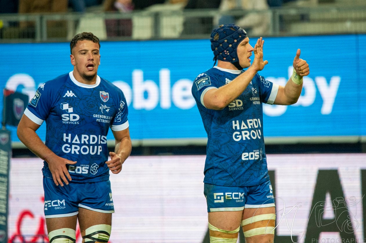  FC Grenoble Rugby - Soyaux Angoulême - Rugby - FFR 2024 - Pro D2 - FC Grenoble Rugby (37) vs (7) Soyaux Angouleme (#PD224PD2FCGSO11) Photo by: Karine Valentin | Siuxy Sports 2024-11-15