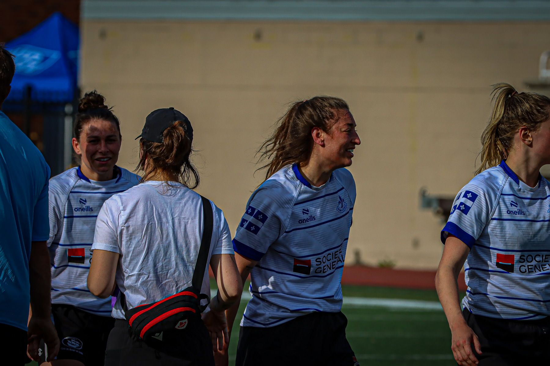  Équipe féminine - Rugby Québec - Ontario Blues (w) - Rugby - QORC-CROQ 2024 - FINALS - QUÉBEC EST (37) VS (13) ONTARIO EST - 1ST POSITION - Reel Mayarts (#QORC24QCEONE16) Photo by: Photo Mayarts | Siuxy Sports 2024-06-01