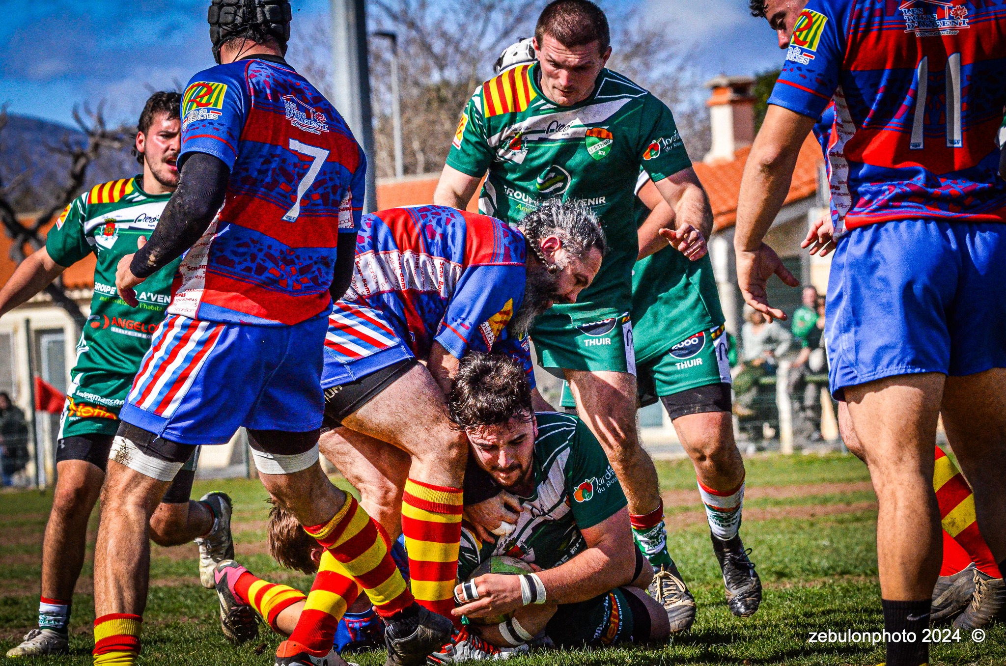 SCAR ESC-BAC - US Thuirinoise - Rugby - Fed3 2024 - SCAR ESC-BAC vs US Thuirinoise - R       (#F324SEBUSTR03) Photo by: Photo Zebulon | Siuxy Sports 2024-03-09