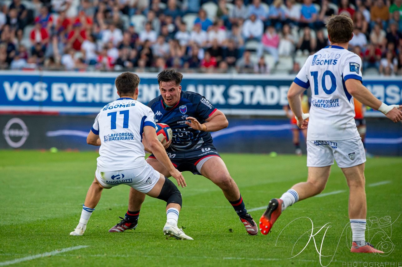  FC Grenoble Rugby - US Colomiers - Rugby - FFR 2024 PRO D2 - Grenoble (29) vs (10) Colomiers (#PD224D2GRECOL05) Photo by: Karine Valentin | Siuxy Sports 2024-05-10
