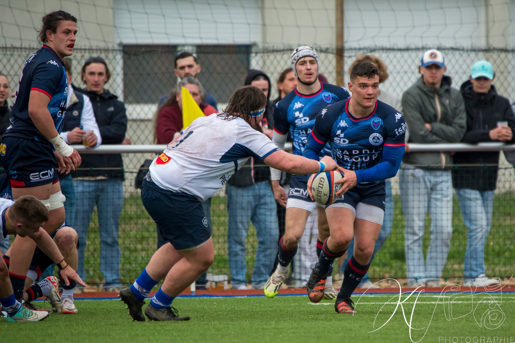 Kélian BOISSIER -  FC Grenoble Rugby - Castres Olympique - Rugby - 2024 Espoirs - FC Grenoble (53) vs (32) Castres Olympique (#ESP24FCGCAS02) Photo by: Karine Valentin | Siuxy Sports 2024-02-17