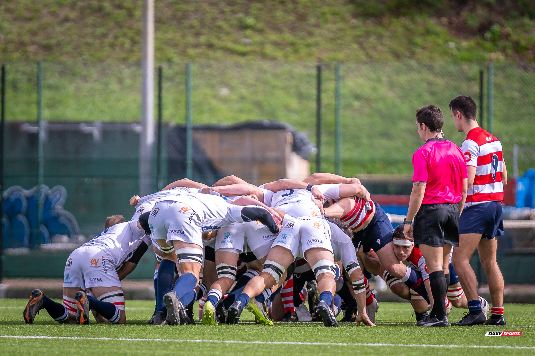  Universitario Bilbao Rugby - Club de Rugby La Vila - Rugby - FER 2024 - DHB - Universitario Bilbao Rugby (12) vs (38) CR La Vila (#FER24DHBUBRRHV02) Photo by: Fredy Monfoto | Siuxy Sports 2024-02-25