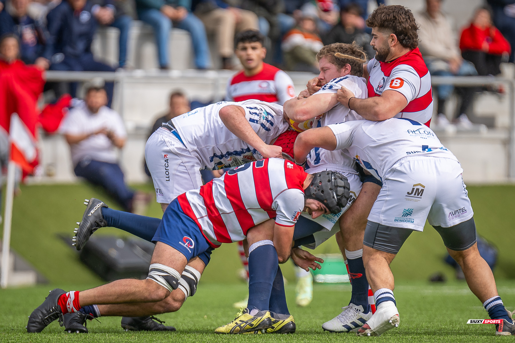  Universitario Bilbao Rugby - Club de Rugby La Vila - Rugby - FER 2024 - DHB - Universitario Bilbao Rugby (12) vs (38) CR La Vila (#FER24DHBUBRRHV02) Photo by: Fredy Monfoto | Siuxy Sports 2024-02-25