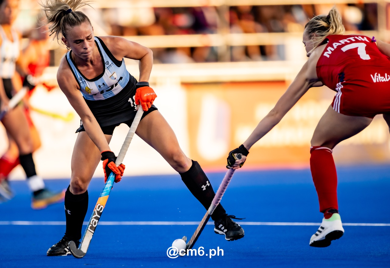 Victoria SAUZE VALDEZ -  Selección femenina de hockey sobre césped de Argentina - England women's national field hockey team - Field hockey - FIH PRO LEAGUE 2022-2023 - Argentina(3) vs (0) Great Britain (#FIHPF22ARGGBR12) Photo by: Christian Mas | Siuxy Sports 2022-12-15