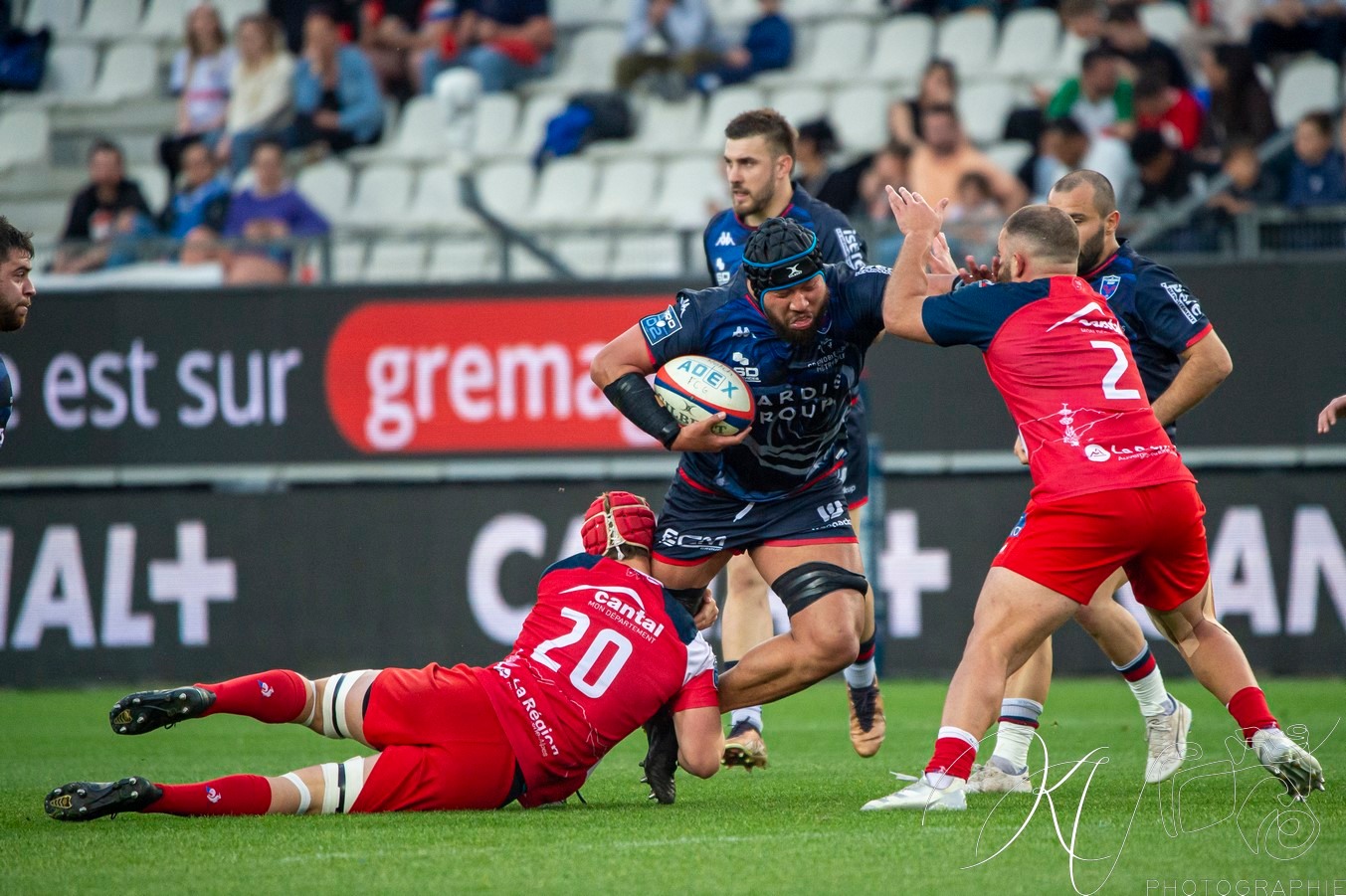  FC Grenoble Rugby - Stade Aurillacois - Rugby - FFR - 2024 PRO D2 - FC Grenoble (55) vs (10) Aurillac (#PD224T14FCGAUR04) Photo by: Karine Valentin | Siuxy Sports 2024-04-12
