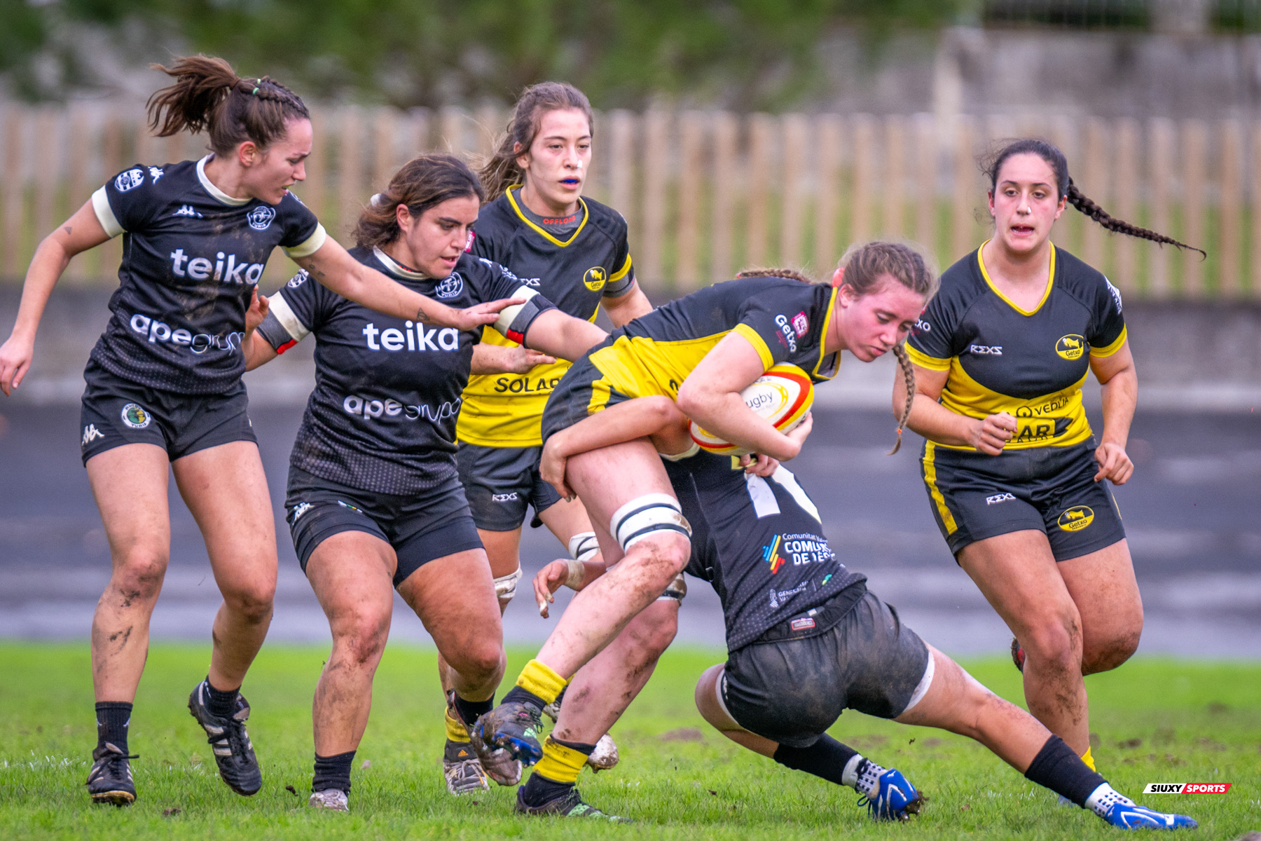  Getxo Artea Rugby Taldea - Rugby Turia - Rugby - FER 2023 - DHB F - Getxo Neskak Rt (25) vs (0) Rugby Turia (#FER23DHBGNRT12) Photo by: Fredy Monfoto | Siuxy Sports 2023-12-10
