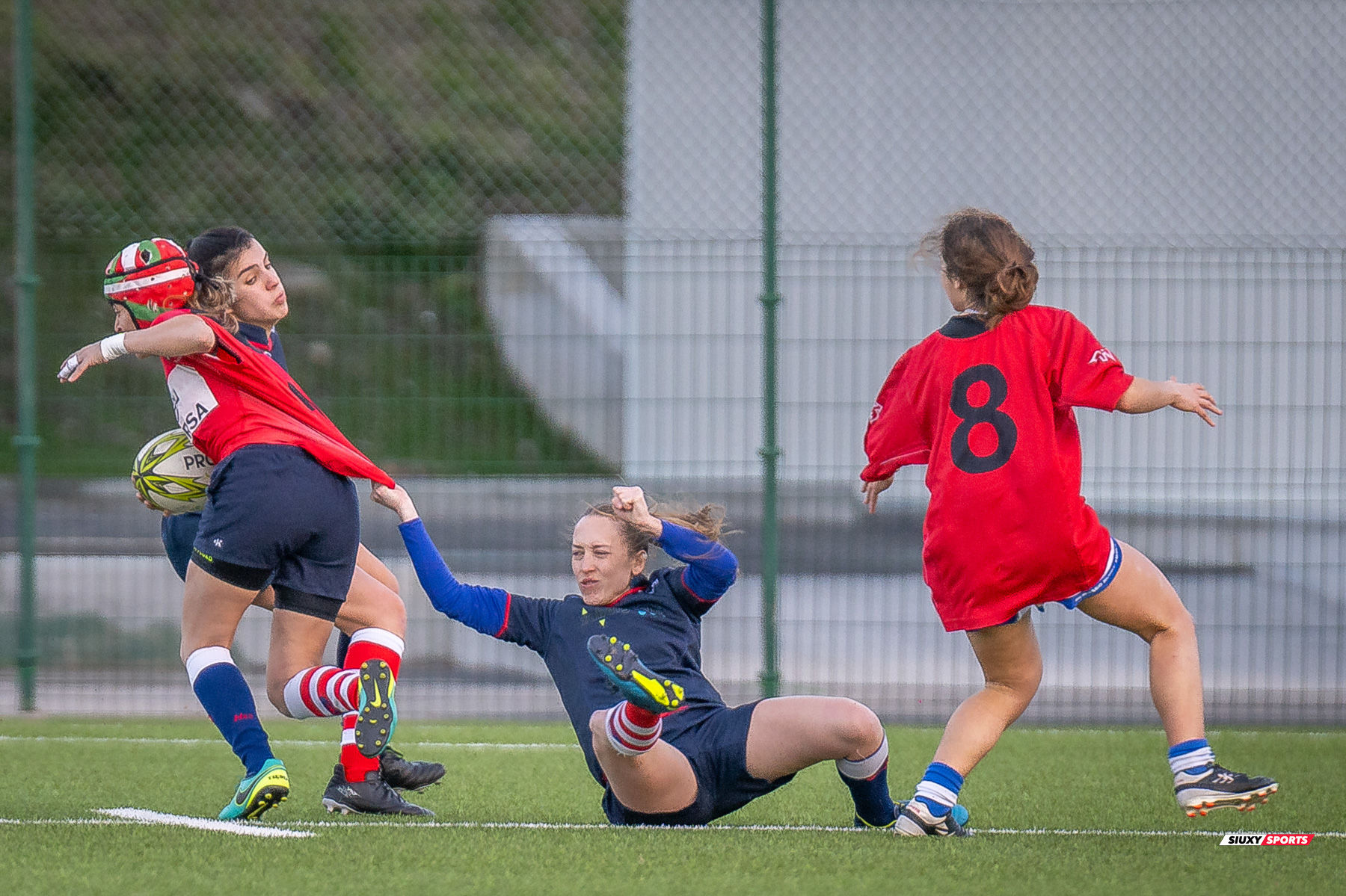  Universitario Bilbao Rugby - Durango Rugby Taldea - Rugby - FER 2024 - SR FEM - Universidad Bilbao Rugby vs Durango (#FER24UBRDUR01) Photo by: Fredy Monfoto | Siuxy Sports 2024-01-20