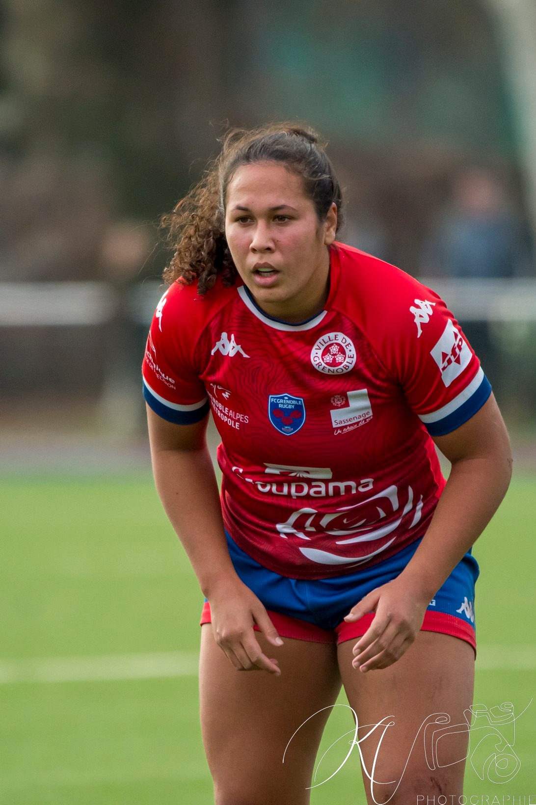 Téani FELEU -  FC Grenoble Rugby - Blagnac - Rugby - 2024 Élite 1 Féminine - FC Grenoble Amazones (18)  vs (13) Blagnac (#E1G24FCGBLA02) Photo by: Karine Valentin | Siuxy Sports 2024-02-18