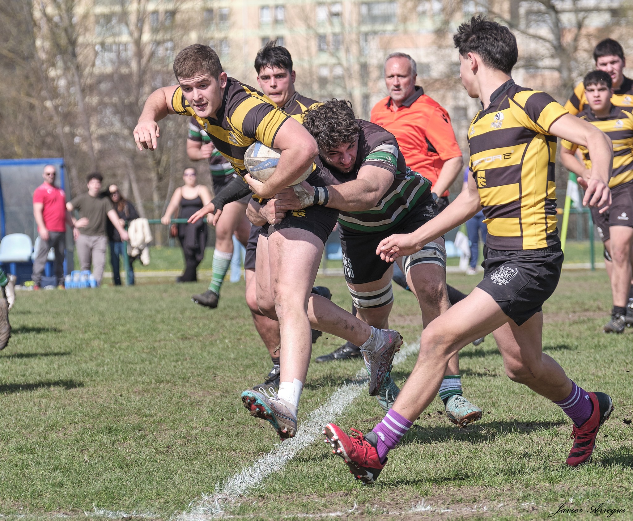  La Única Rugby Taldea - Elorrio Rugby Taldea - Rugby - FER 2024 - Sub18 - La Unica RT vs Elorrio RT (#FER24s18UNIELO03) Photo by: Javier Arregui | Siuxy Sports 2024-03-16