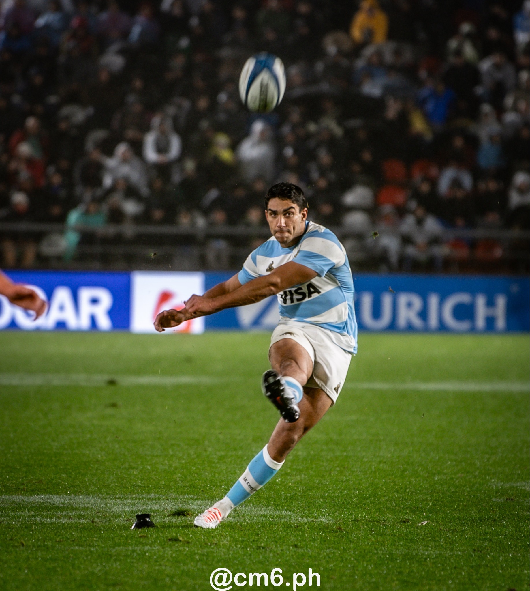 Santiago CARRERAS -  Selección Argentina de Rugby XV - Australia national rugby union team (M) - Rugby - Rugby Championship 2024 - Argentina Pumas (19) vs (20) Australia Wallabies (#CHAMP24R3ARGAUS) Photo by: Christian Mas | Siuxy Sports 2024-08-31