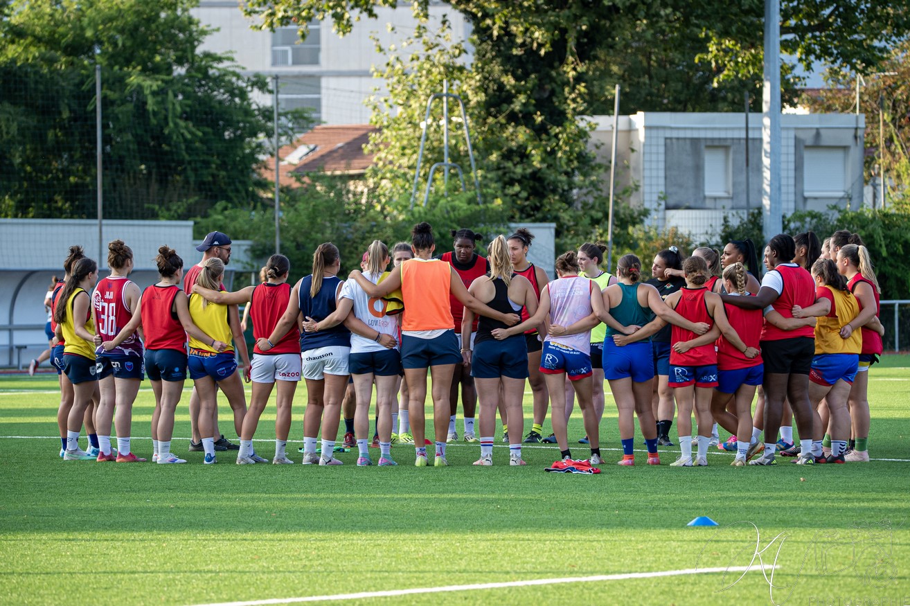  FC Grenoble Rugby -  - Rugby - ENTRAINEMENT FCG Amazones DU 24 août 2024 (#FCG24ENT2408) Photo by: Karine Valentin | Siuxy Sports 2024-08-24
