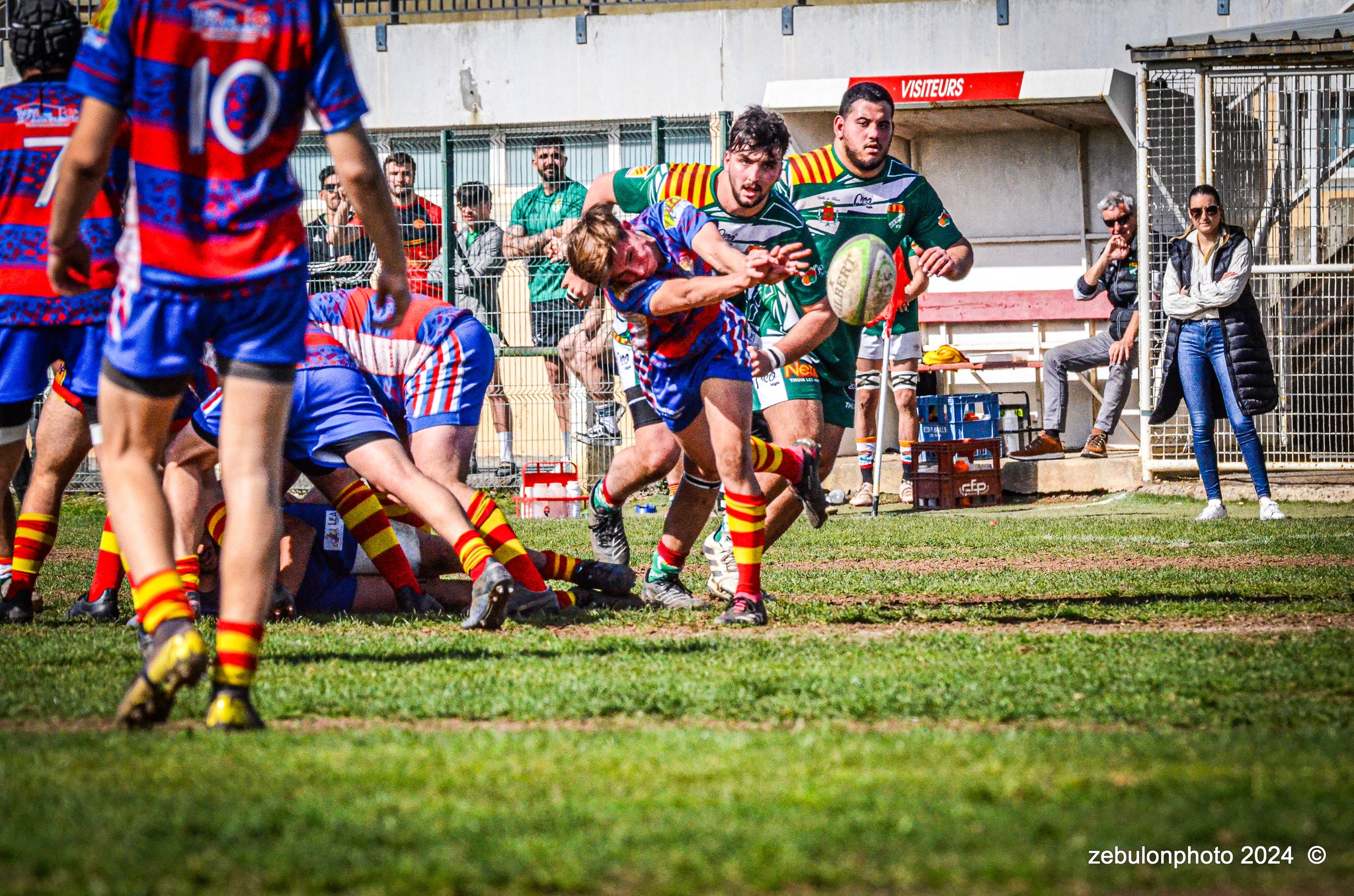  SCAR ESC-BAC - US Thuirinoise - Rugby - Fed3 2024 - SCAR ESC-BAC vs US Thuirinoise - R       (#F324SEBUSTR03) Photo by: Photo Zebulon | Siuxy Sports 2024-03-09