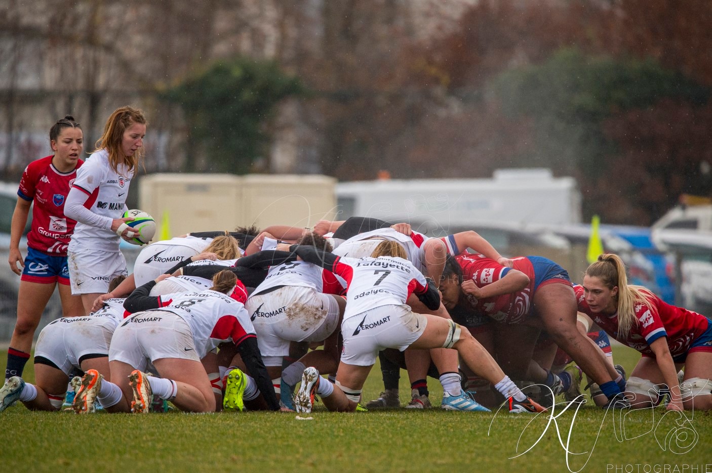  FC Grenoble Rugby - Stade Toulousain - Rugby - FFR 2024 - Élite 1 Fém - FC Grenoble (15) vs (15) Stade Toulousain RF (#FFR24E1FFCGST12) Photo by: Karine Valentin | Siuxy Sports 2024-12-07