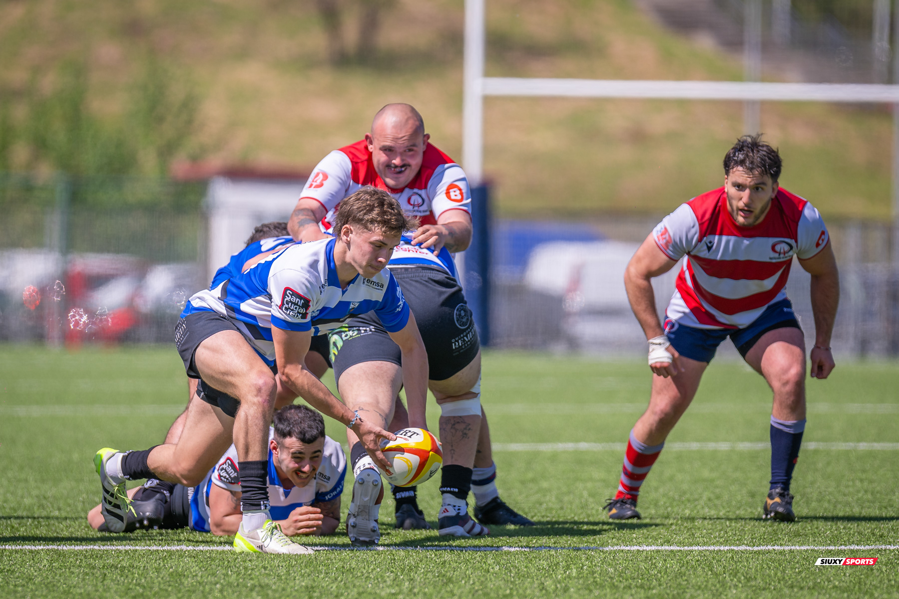 Pablo ARENAS -  Universitario Bilbao Rugby - Club de Rugby Sant Cugat - Rugby - FER 2024 - DHB - Universitario Bilbao Rugby (34) VS (31) Club de Rugby Sant Cugat (#FER24UBRSCG04) Photo by: Fredy Monfoto | Siuxy Sports 2024-04-14