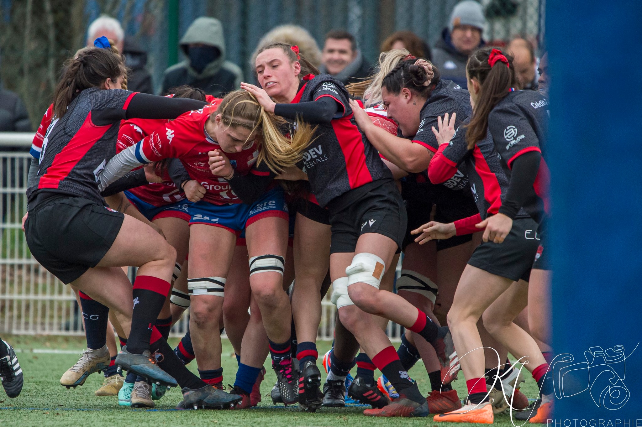  Lyon Olympique Universitaire - FC Grenoble Rugby - Rugby - Elite 1 2023 - Lyon O.U. (39) vs (14) FC Grenoble (#EL124LOUFCG02) Photo by: Karine Valentin | Siuxy Sports 2024-02-24