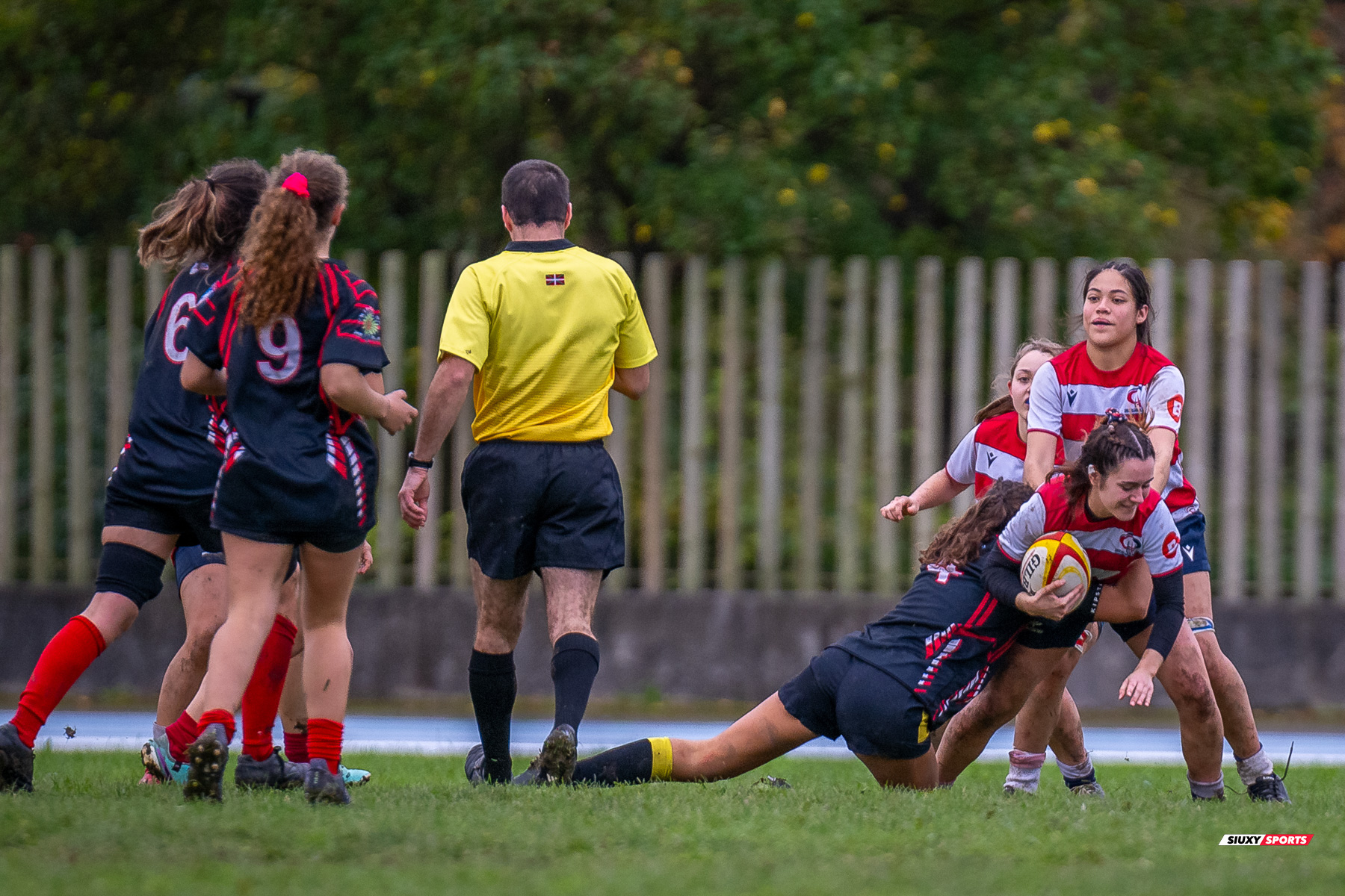  Getxo Artea Rugby Taldea - Universitario Bilbao Rugby - Rugby - FER 2024 - Liga Vasca Femenina -  Getxo Neskak Loratzen (05) vs (48) UBR Neskak (#FER24LVFGNLUN11) Photo by: Fredy Monfoto | Siuxy Sports 2024-11-10