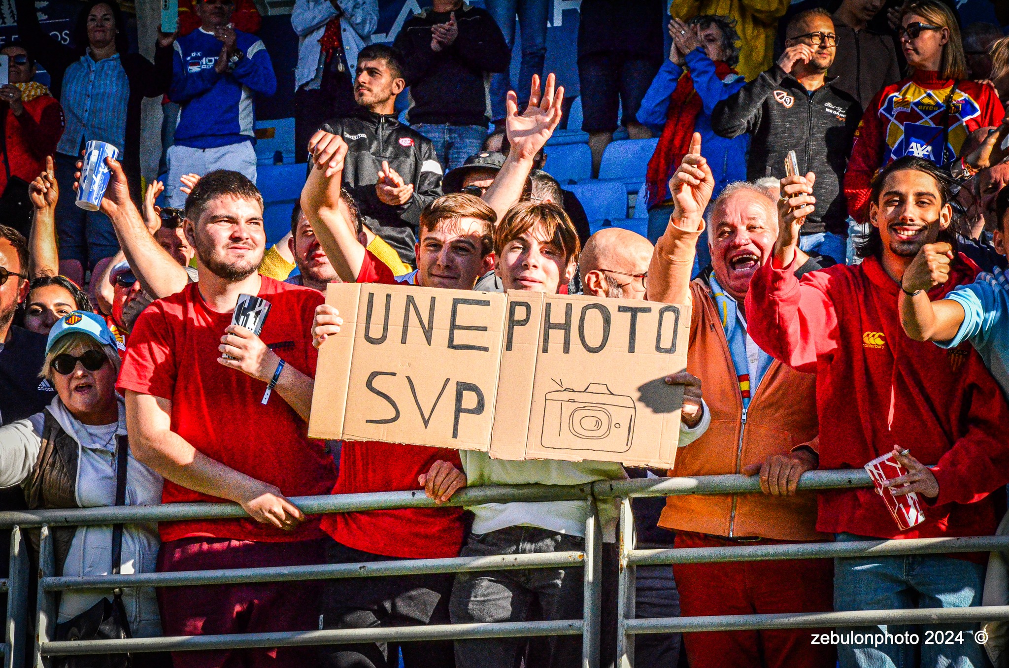  US Arlequins Perpignanais - Lyon Olympique Universitaire - Rugby - FFR 2024 - TOP14 - USAP (51) VS (20) LOU (#FFR24T14USALOU04) Photo by: Photo Zebulon | Siuxy Sports 2024-04-20