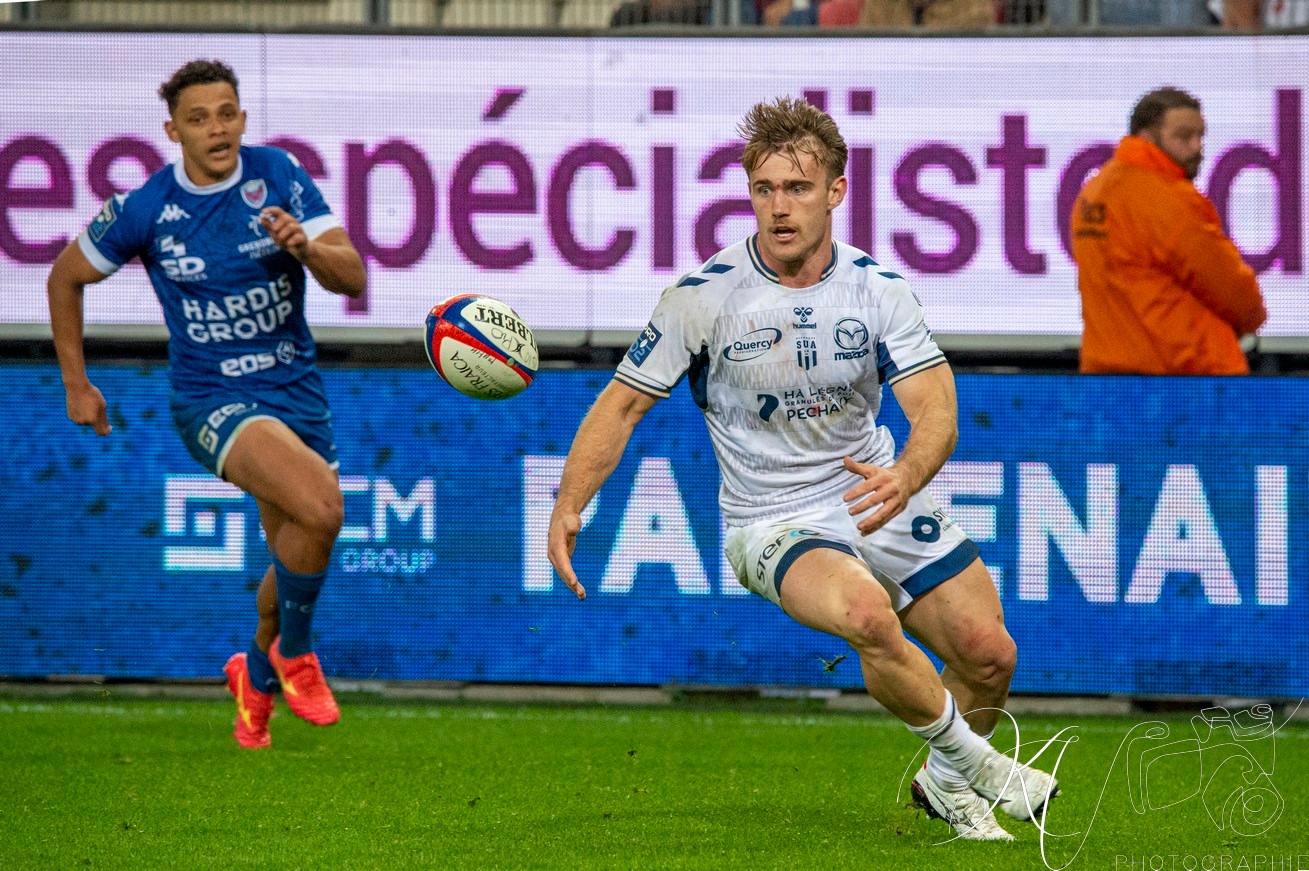  FC Grenoble Rugby - SU Agen - Rugby - FFR 2024 PRO D2 - Grenoble (37) vs (10) Agen (#PD224PD2GRSUA11) Photo by: Karine Valentin | Siuxy Sports 2024-11-01