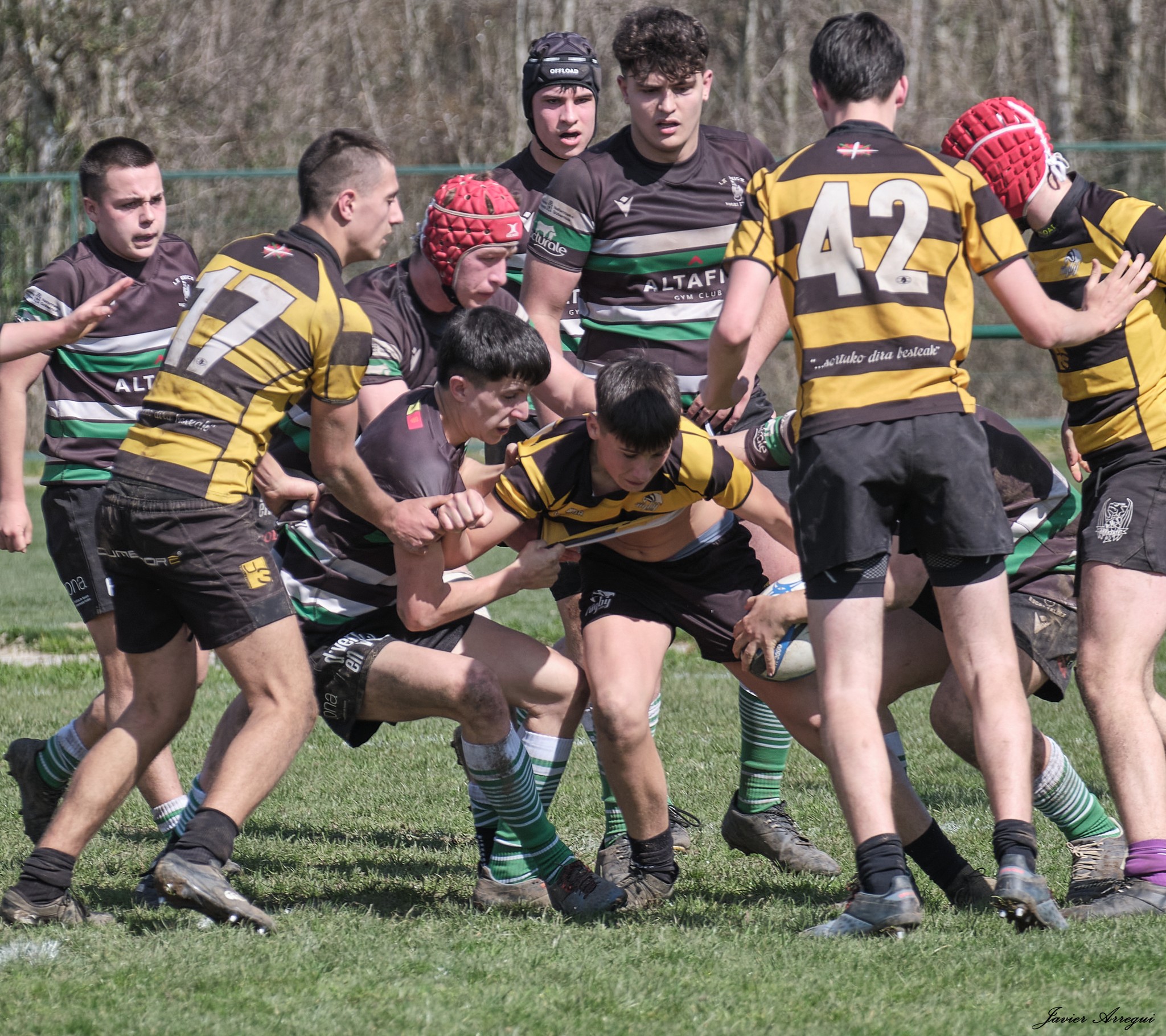  La Única Rugby Taldea - Elorrio Rugby Taldea - Rugby - FER 2024 - Sub18 - La Unica RT vs Elorrio RT (#FER24s18UNIELO03) Photo by: Javier Arregui | Siuxy Sports 2024-03-16