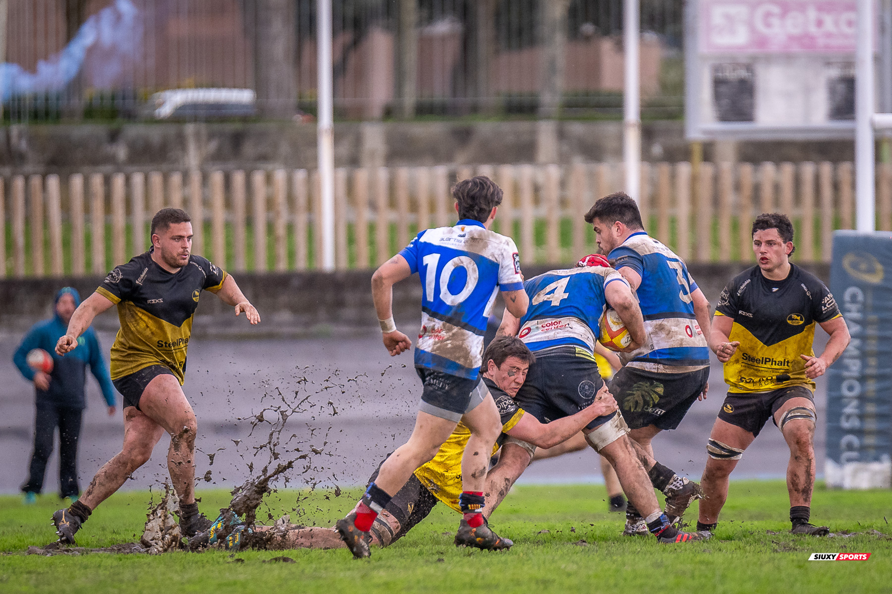 Pello LARRINAGA ZORROZUA -  Getxo Artea Rugby Taldea - Club de Rugby Sant Cugat - Rugby - Élite Div Honor B masculina - Getxo (17) vs (5) Sant Cugat (#E24DBMGETSC03) Photo by: Fredy Monfoto | Siuxy Sports 2024-03-03