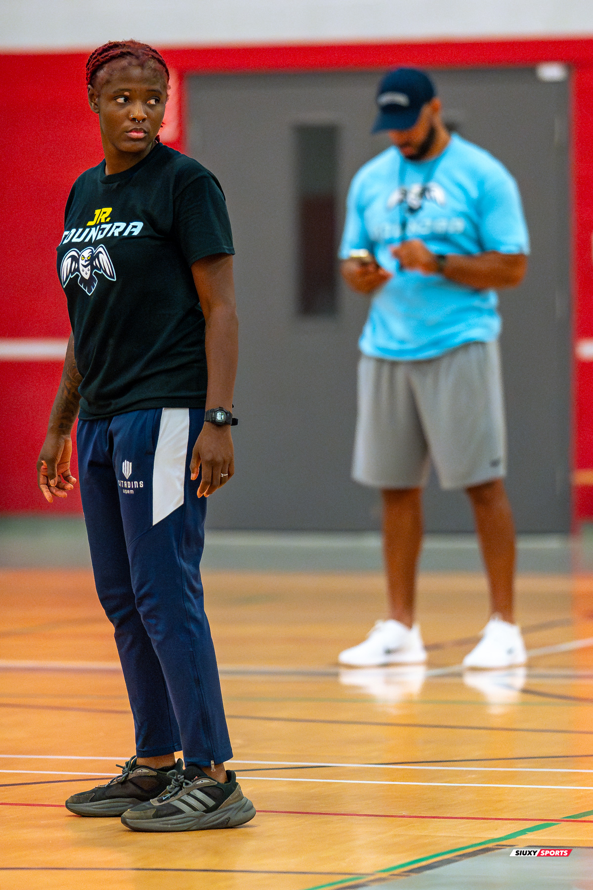 Paule-Beline IBATA-PONDZA - Jonathan WILLIAMS -  Montreal -  - Basketball - Camp d'été de Basketball Jr Toundra 2024 (#2024JRTOUNDRA016) Photo by:  | Siuxy Sports 2024-06-29