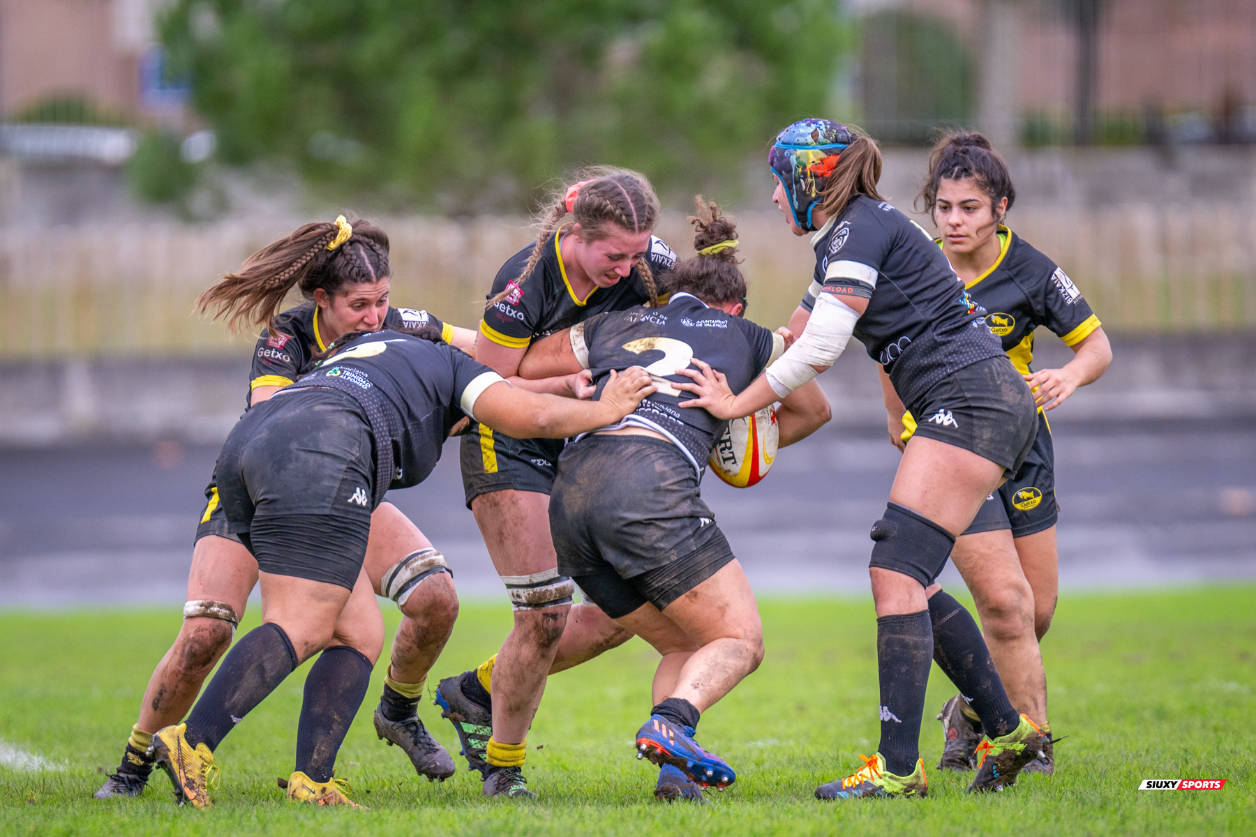  Getxo Artea Rugby Taldea - Rugby Turia - Rugby - FER 2023 - DHB F - Getxo Neskak Rt (25) vs (0) Rugby Turia (#FER23DHBGNRT12) Photo by: Fredy Monfoto | Siuxy Sports 2023-12-10