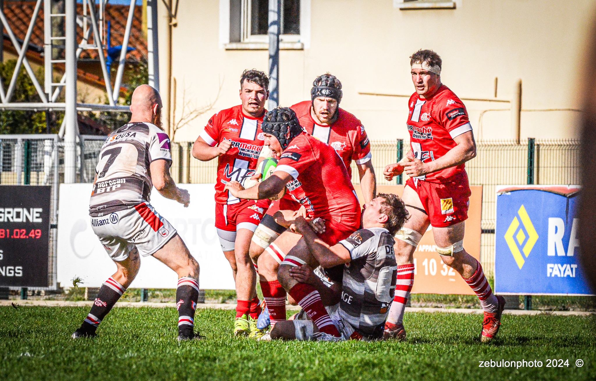  Étoile Sportive Catalane - Football Club Villefranchois - Lauragais - Rugby - FFR -  Fed 2 2024 - Etoile Sportive Catalane vs FC Villefranchois (#FFR24F2ESCFCV03) Photo by: Photo Zebulon | Siuxy Sports 2024-03-23