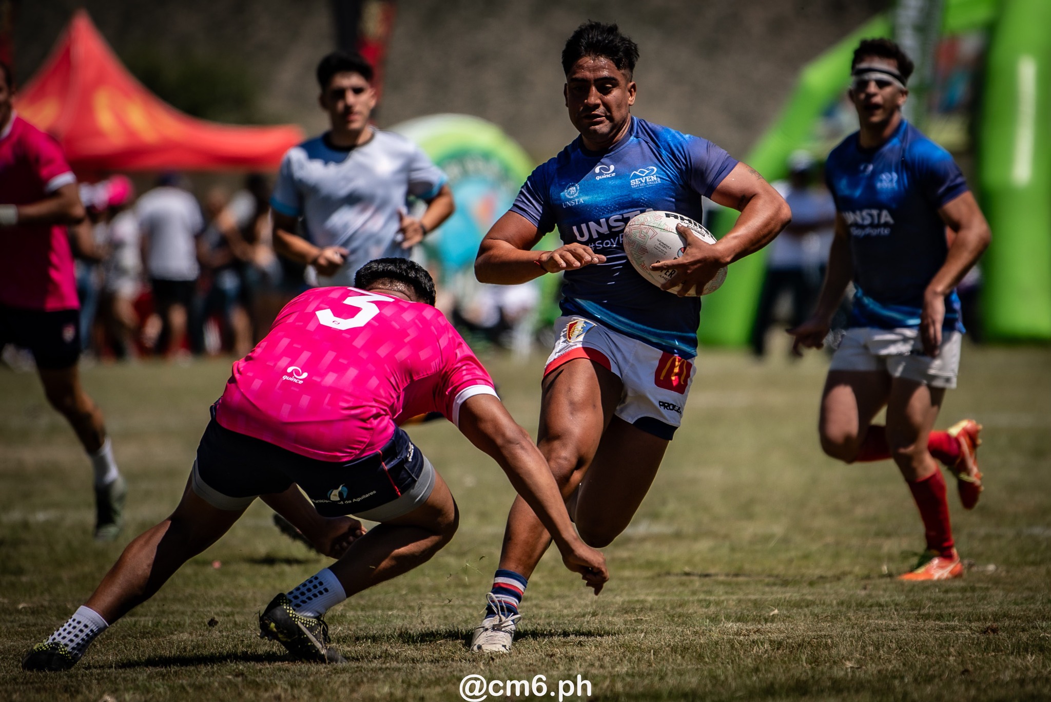  VII - Party Seven - VII - UNSTA - Rugby - Seven Tafi del Valle 2024 - Party Seven vs UNSTA (#STDV24PSEUNS) Photo by: Christian Mas | Siuxy Sports 2024-01-27