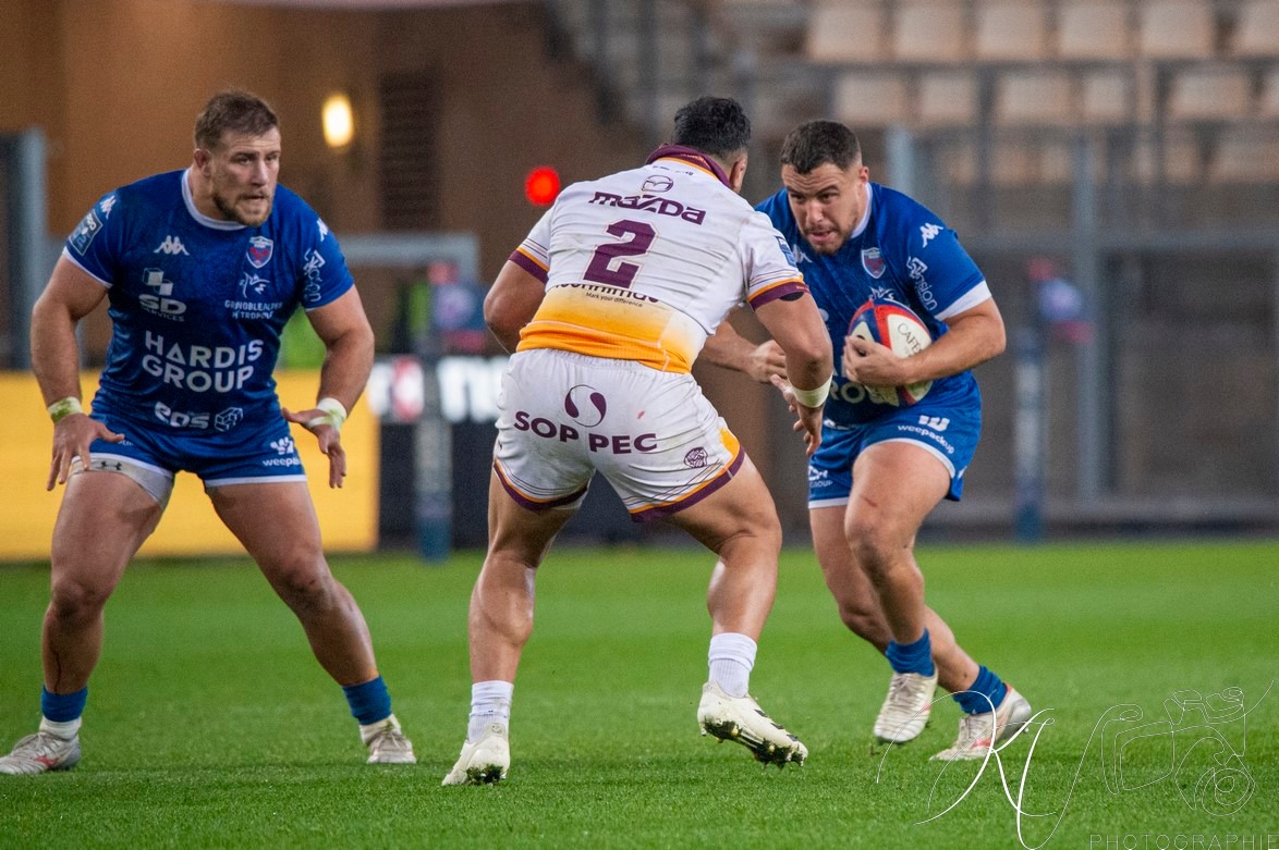  FC Grenoble Rugby - Soyaux Angoulême - Rugby - FFR 2024 - Pro D2 - FC Grenoble Rugby (37) vs (7) Soyaux Angouleme (#PD224PD2FCGSO11) Photo by: Karine Valentin | Siuxy Sports 2024-11-15