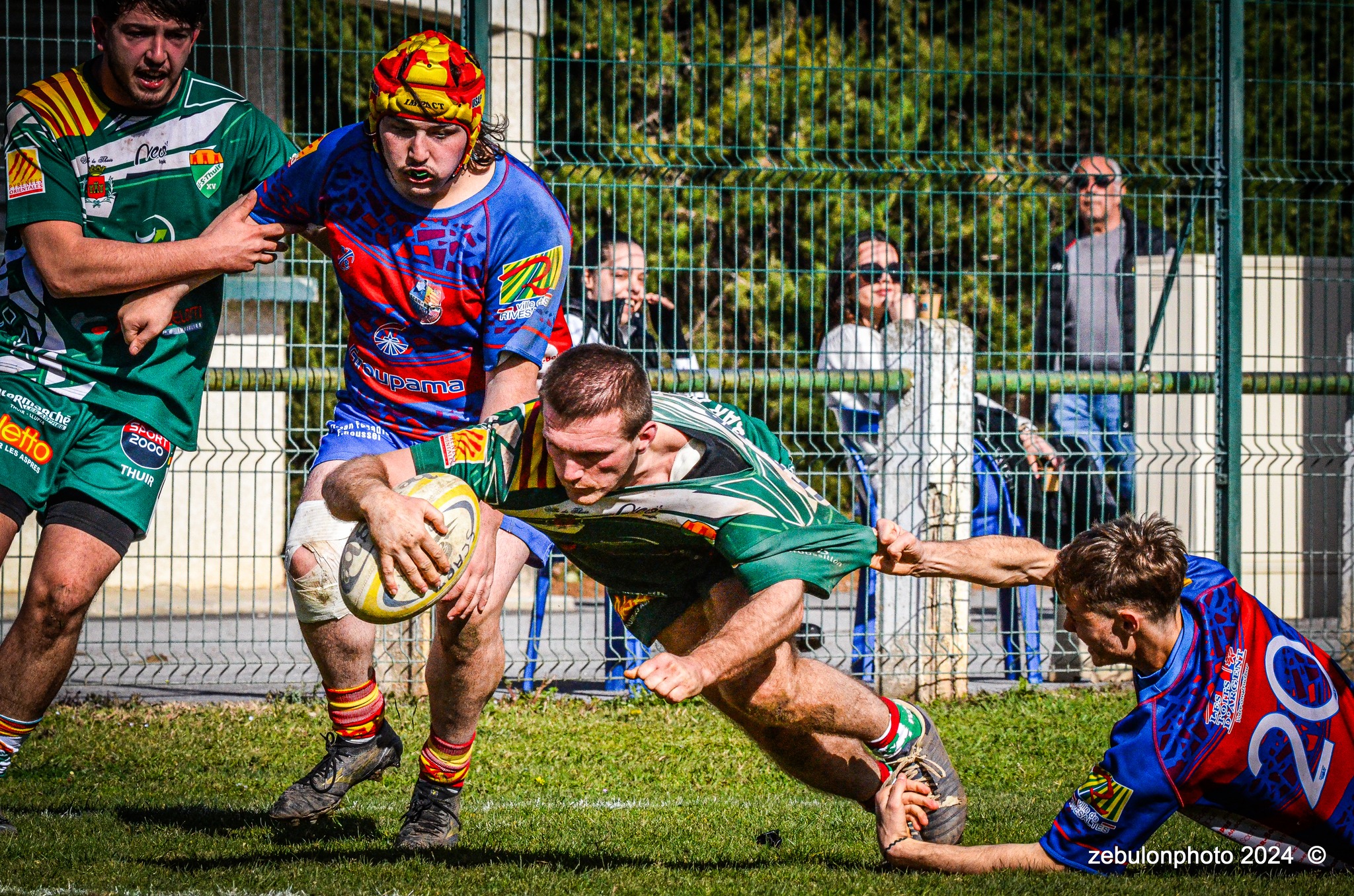  SCAR ESC-BAC - US Thuirinoise - Rugby - Fed3 2024 - SCAR ESC-BAC vs US Thuirinoise - R       (#F324SEBUSTR03) Photo by: Photo Zebulon | Siuxy Sports 2024-03-09