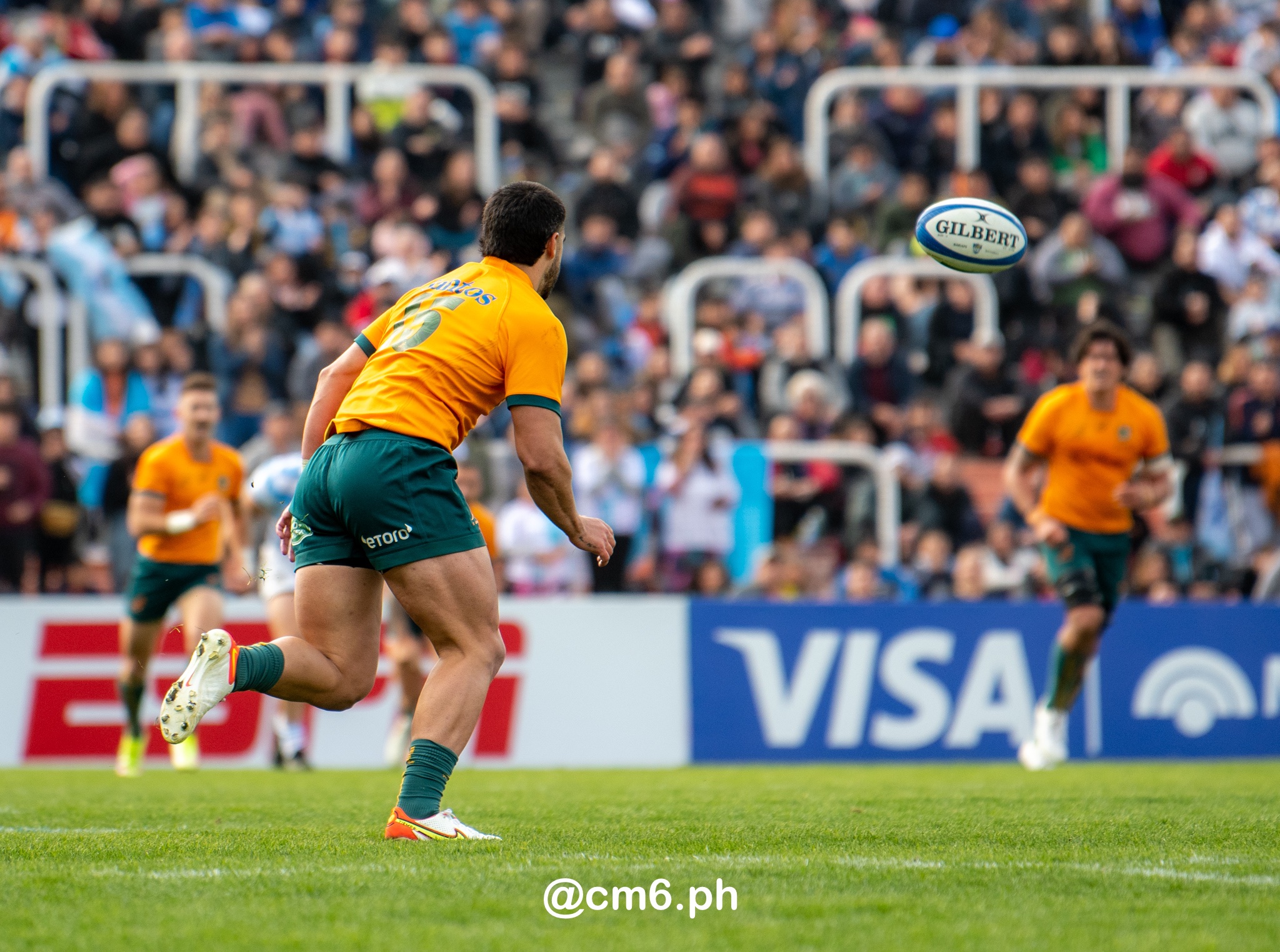  Selección Argentina de Rugby XV - Australia national rugby union team (M) - Rugby - Rugby Championship - Pumas (26) vs (41) Australia - Mendoza - Reel B (#RCH22ARGAUSb07) Photo by: Christian Mas | Siuxy Sports 2022-07-06