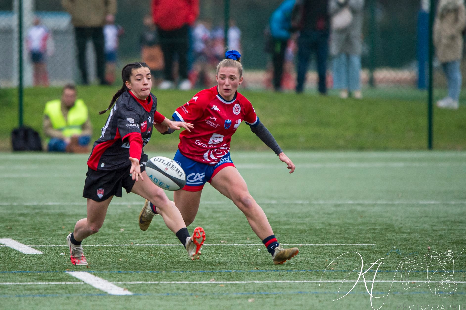  Lyon Olympique Universitaire - FC Grenoble Rugby - Rugby - Elite 1 2023 - Lyon O.U. (39) vs (14) FC Grenoble (#EL124LOUFCG02) Photo by: Karine Valentin | Siuxy Sports 2024-02-24