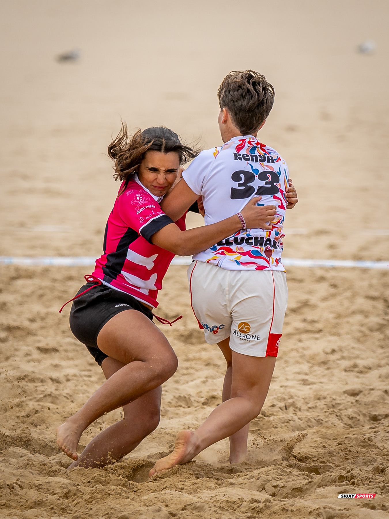 Universitario de Cantabria Rugby Club - Santoña Rugby Club - Rugby Playa - Circuito International del Cantabrico de Rugby Playa - IV Torneo Internacional de Laredo (#2024RugbyPlayaIVLaredo) Photo by: Fredy Monfoto | Siuxy Sports 2024-07-13