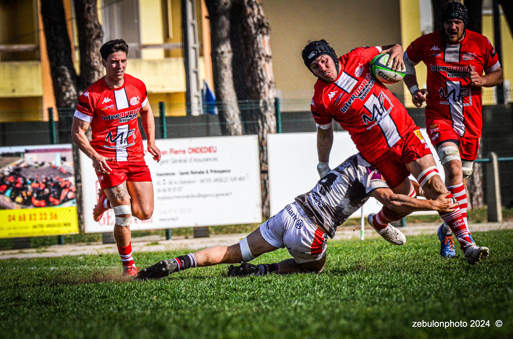  Étoile Sportive Catalane - Football Club Villefranchois - Lauragais - Rugby - FFR -  Fed 2 2024 - Etoile Sportive Catalane vs FC Villefranchois (#FFR24F2ESCFCV03) Photo by: Photo Zebulon | Siuxy Sports 2024-03-23
