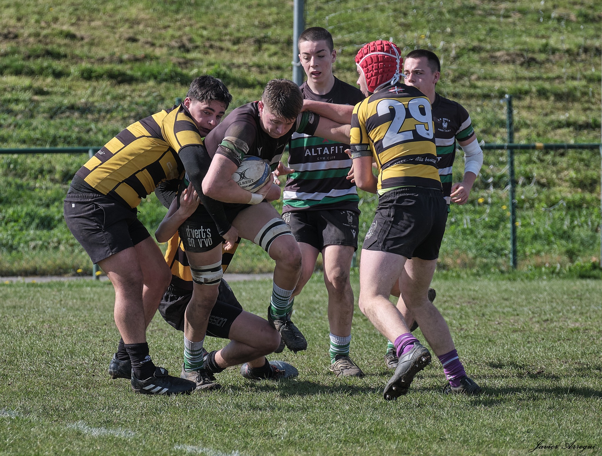  La Única Rugby Taldea - Elorrio Rugby Taldea - Rugby - FER 2024 - Sub18 - La Unica RT vs Elorrio RT (#FER24s18UNIELO03) Photo by: Javier Arregui | Siuxy Sports 2024-03-16