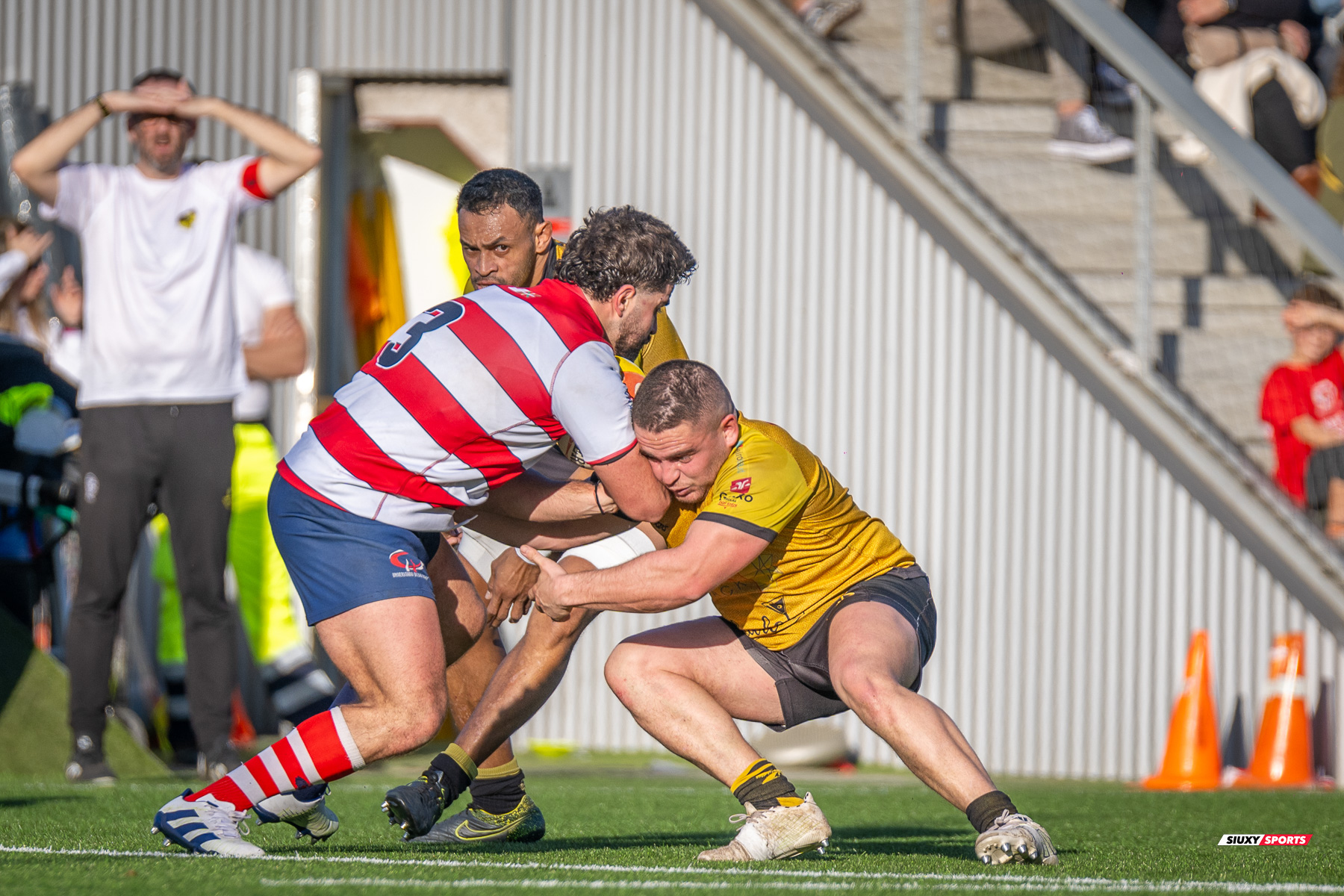 Anthony MATOTO -  Universitario Bilbao Rugby - Getxo Artea Rugby Taldea - Rugby - FER 2024 - DHB - Universitario Bilbao Rugby (14) vs (20) Getxo RT (#FER24DHBUBRGRT02) Photo by: Fredy Monfoto | Siuxy Sports 2024-02-03